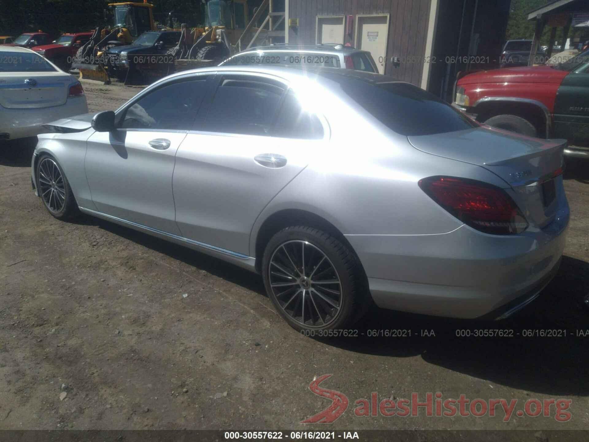 55SWF8DB7KU314007 2019 MERCEDES-BENZ C-CLASS