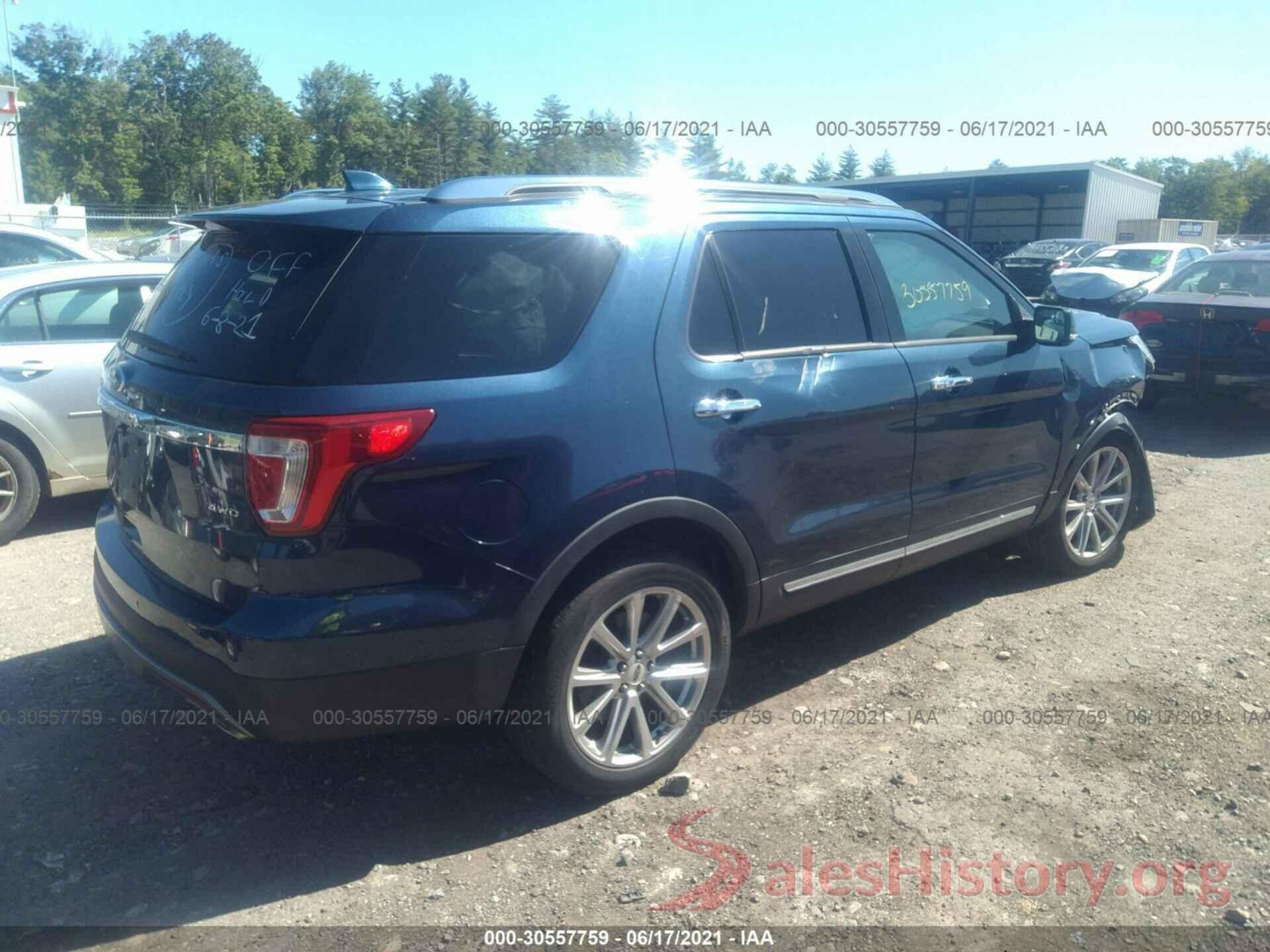 1FM5K8F87GGA36325 2016 FORD EXPLORER