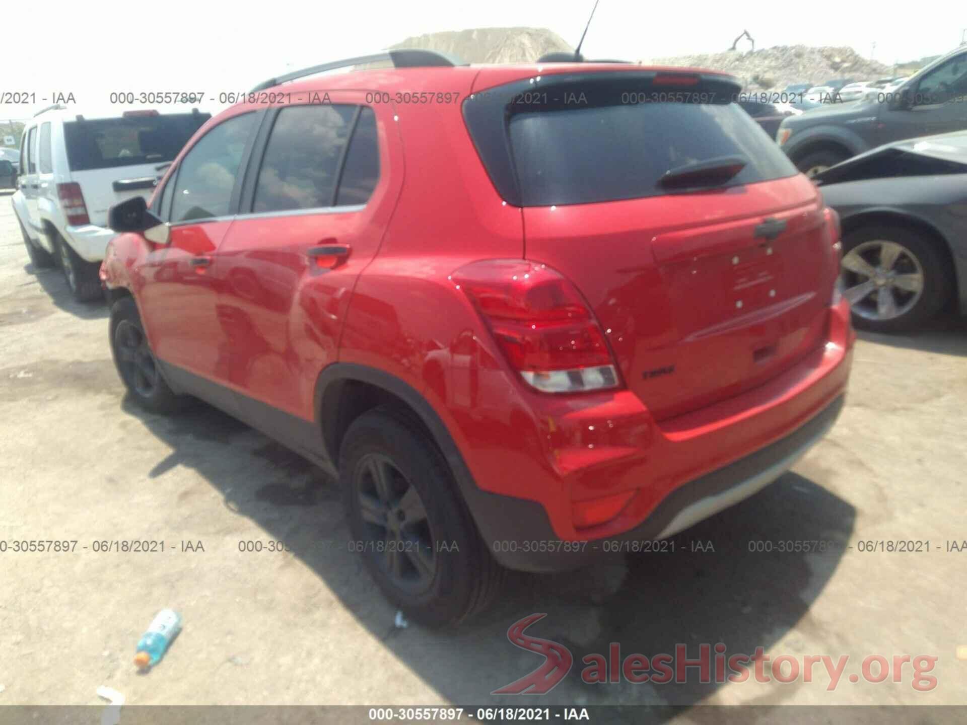 KL7CJLSB0LB343455 2020 CHEVROLET TRAX