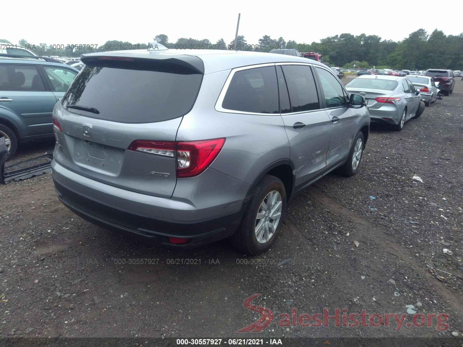 5FNYF6H16KB091670 2019 HONDA PILOT