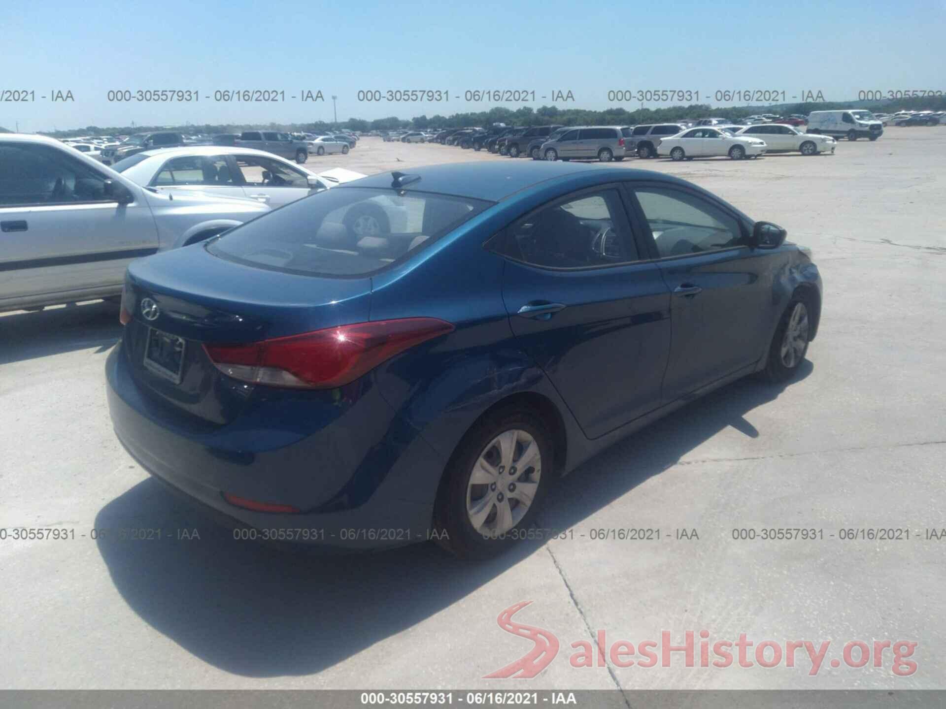 KMHDH4AE9GU648611 2016 HYUNDAI ELANTRA