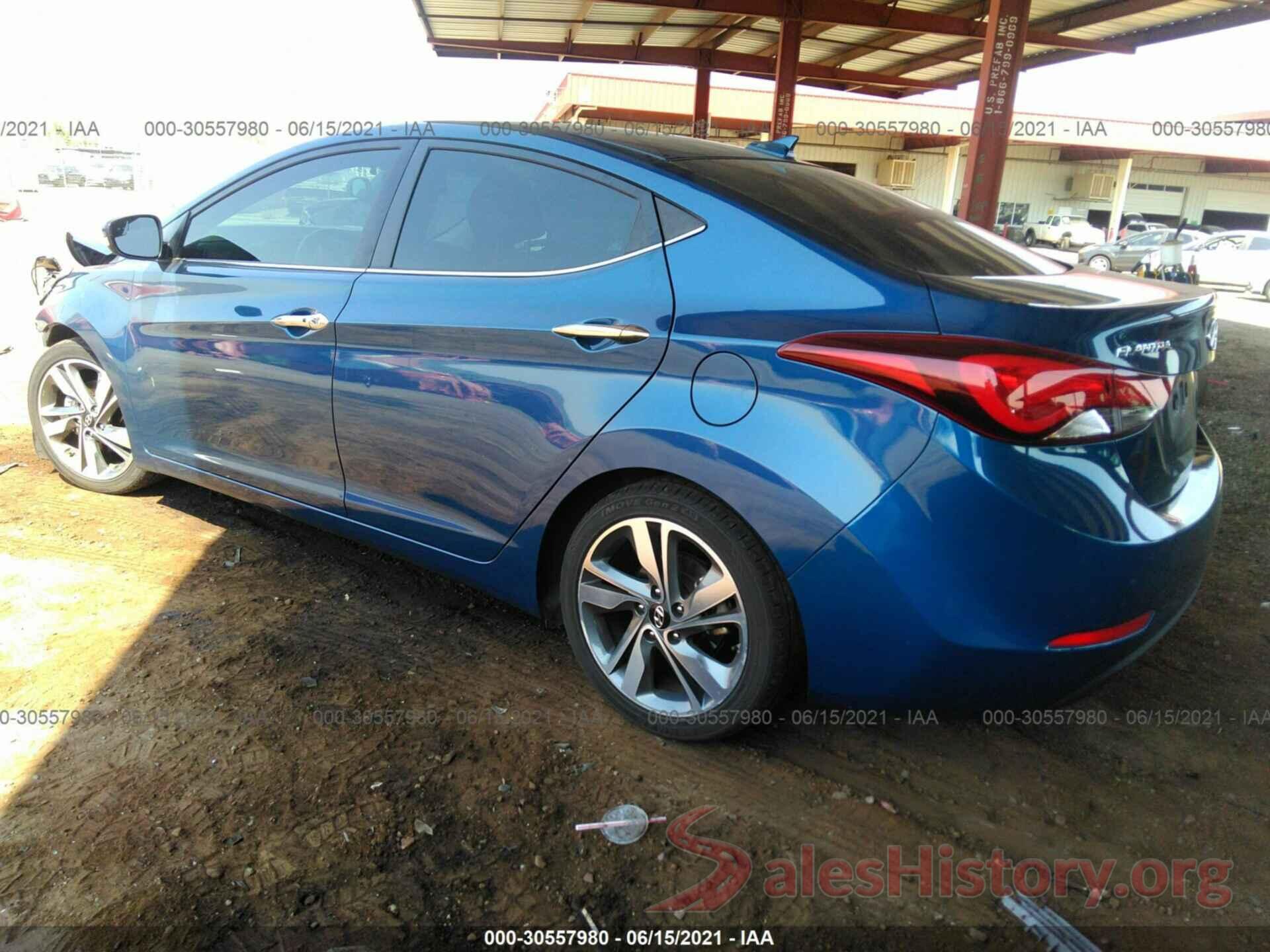 KMHDH4AE3GU634820 2016 HYUNDAI ELANTRA