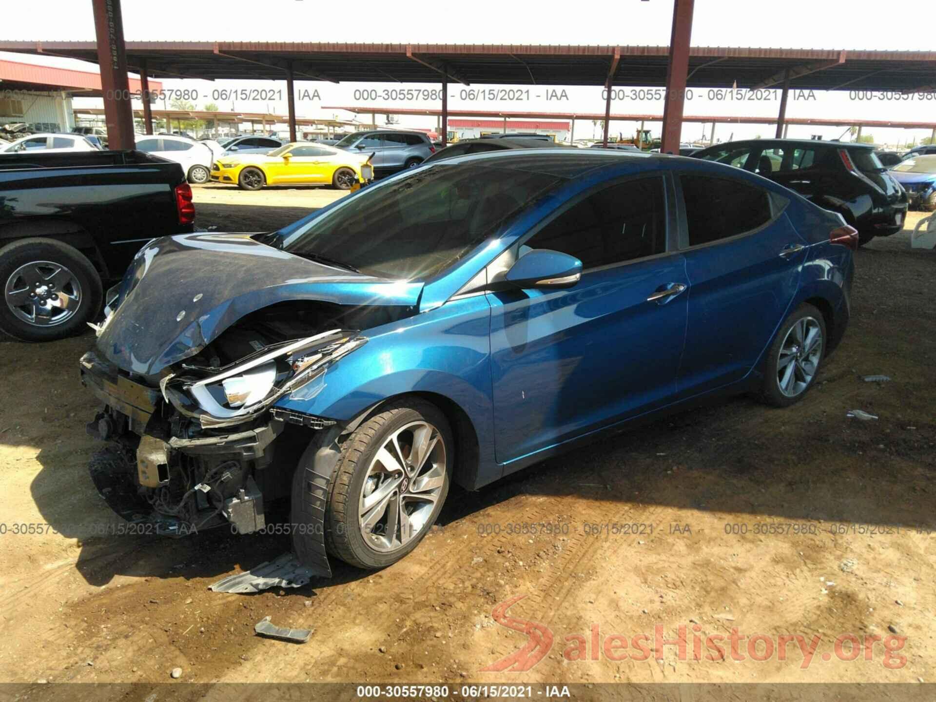 KMHDH4AE3GU634820 2016 HYUNDAI ELANTRA