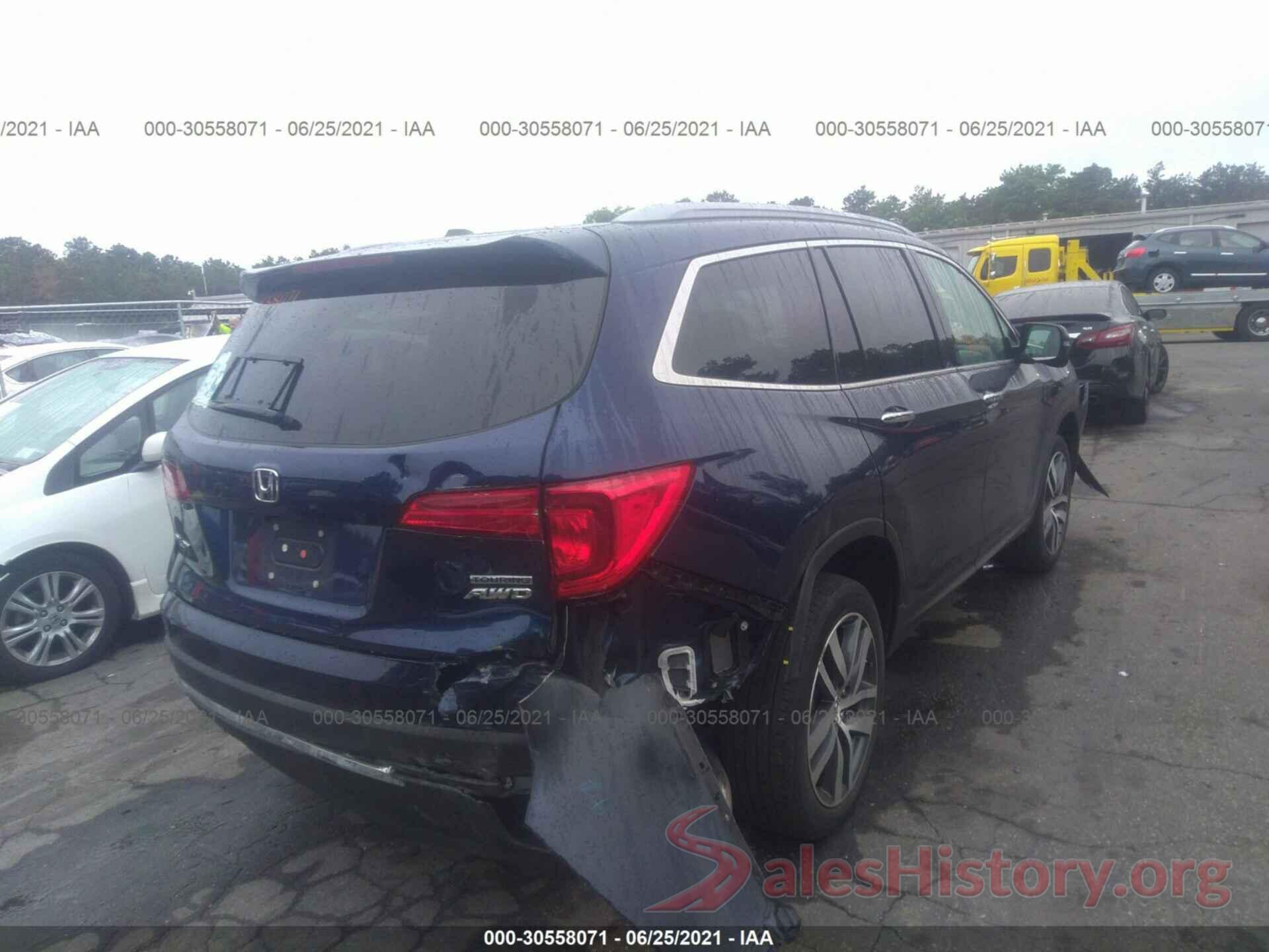 5FNYF6H97HB058370 2017 HONDA PILOT