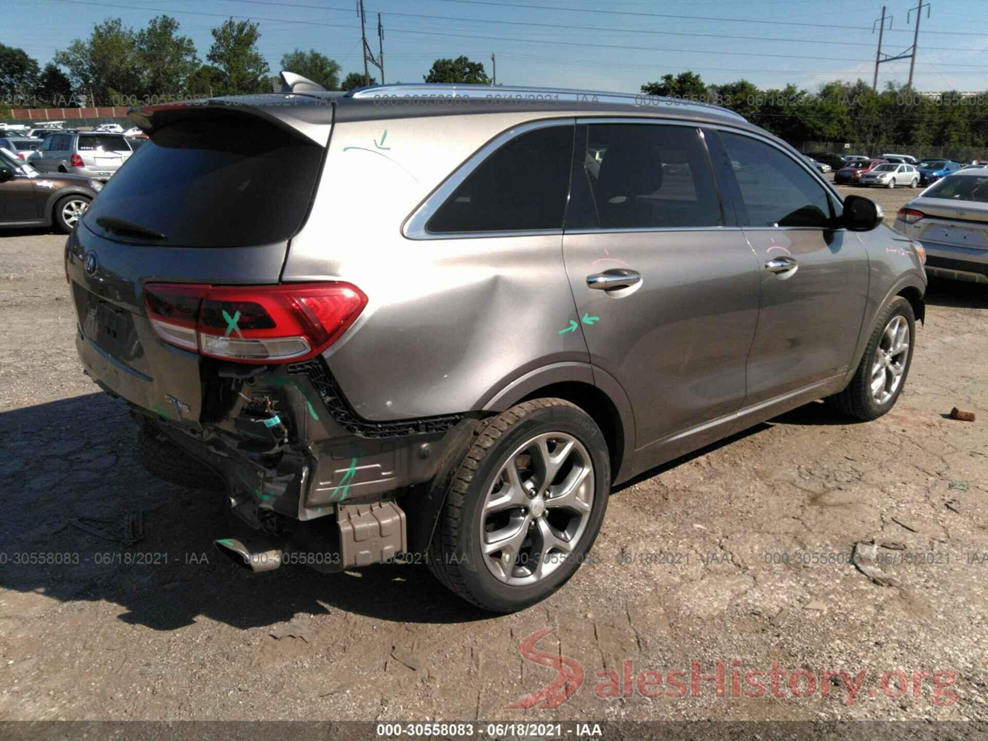 5XYPKDA54GG099324 2016 KIA SORENTO