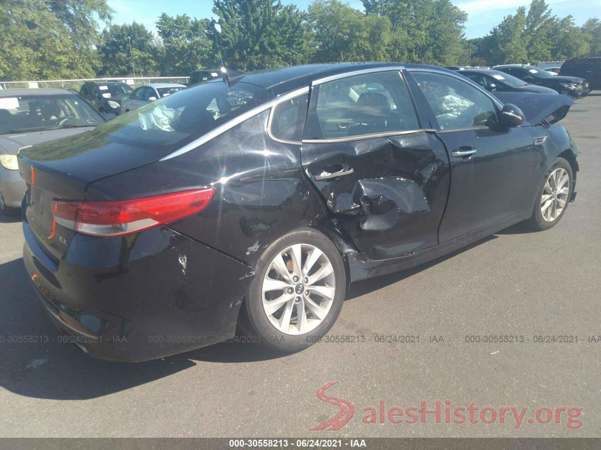 5XXGU4L30GG085107 2016 KIA OPTIMA