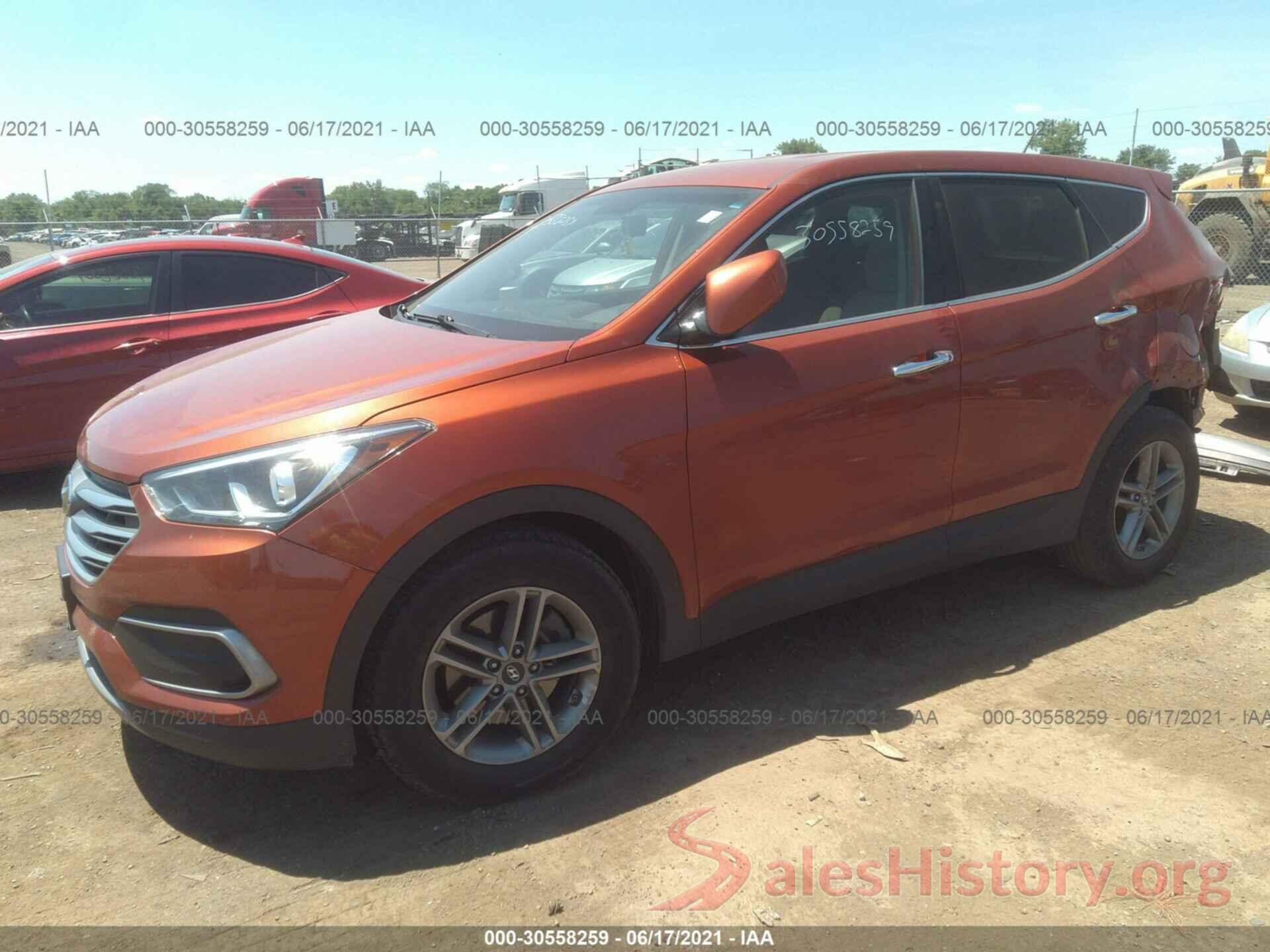 5XYZT3LB8JG522044 2018 HYUNDAI SANTA FE SPORT