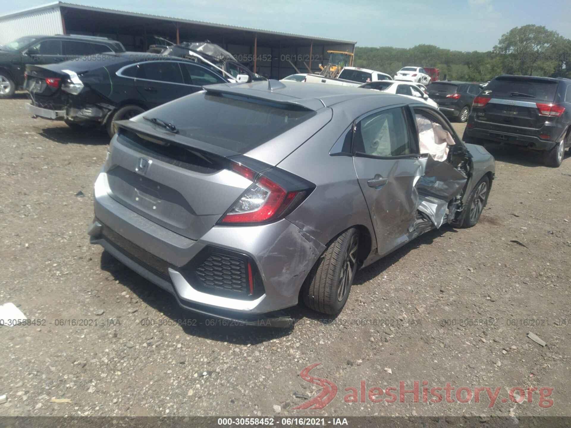 SHHFK7H37KU204843 2019 HONDA CIVIC HATCHBACK