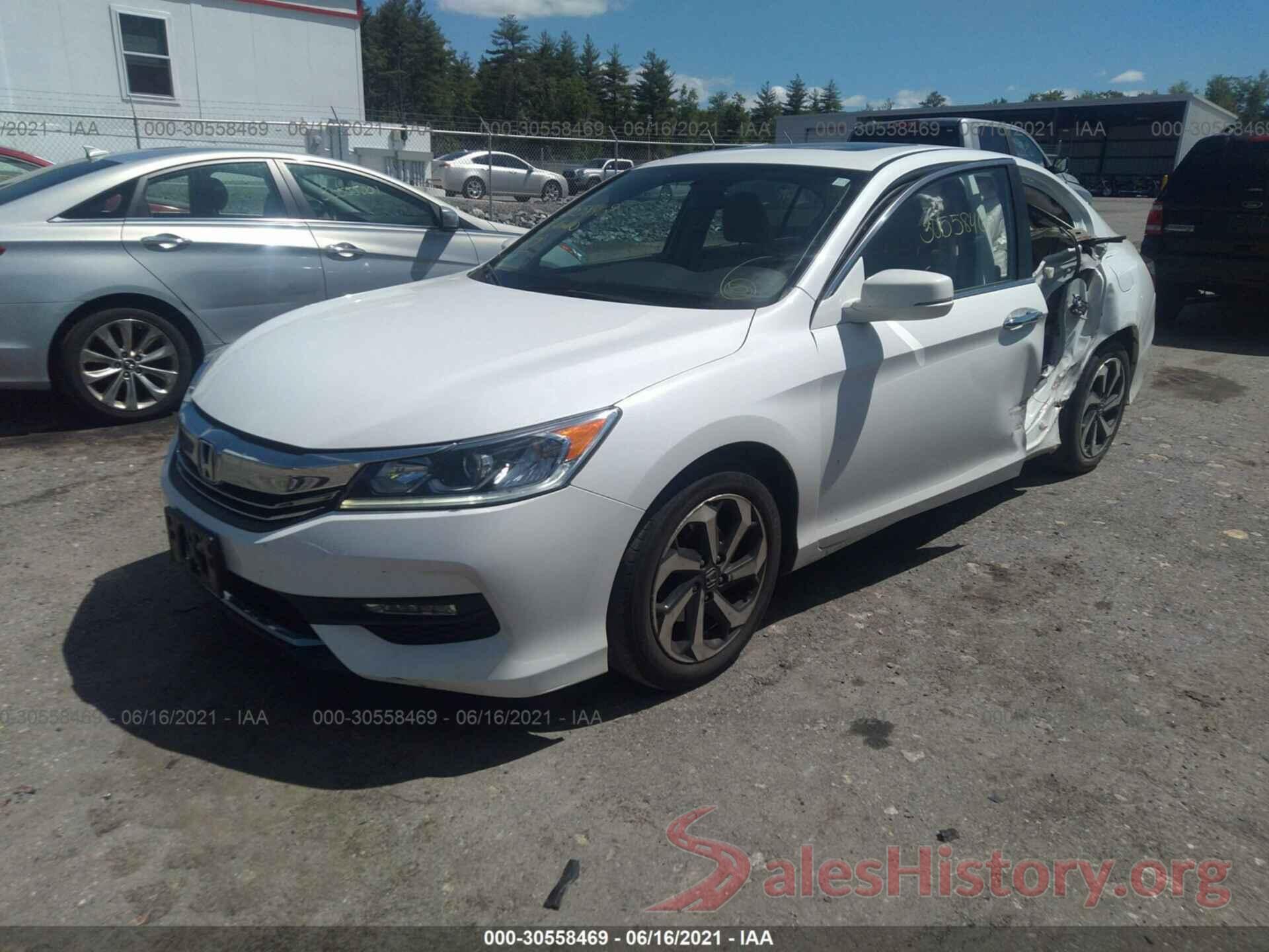 1HGCR2F7XGA133583 2016 HONDA ACCORD SEDAN