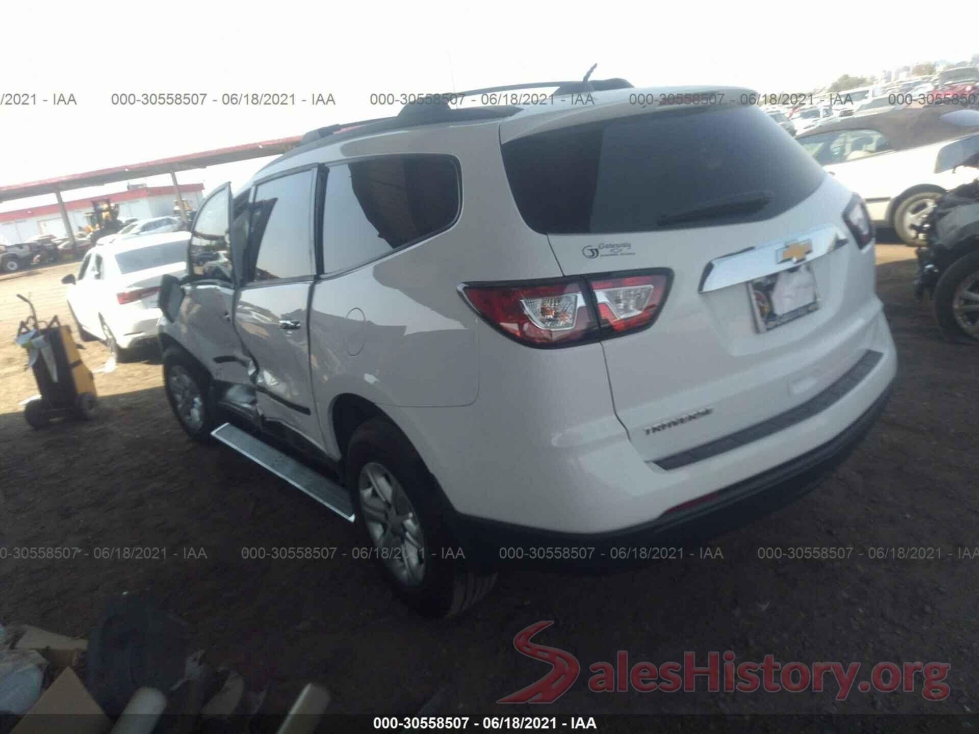 1GNKRFED7HJ103376 2017 CHEVROLET TRAVERSE