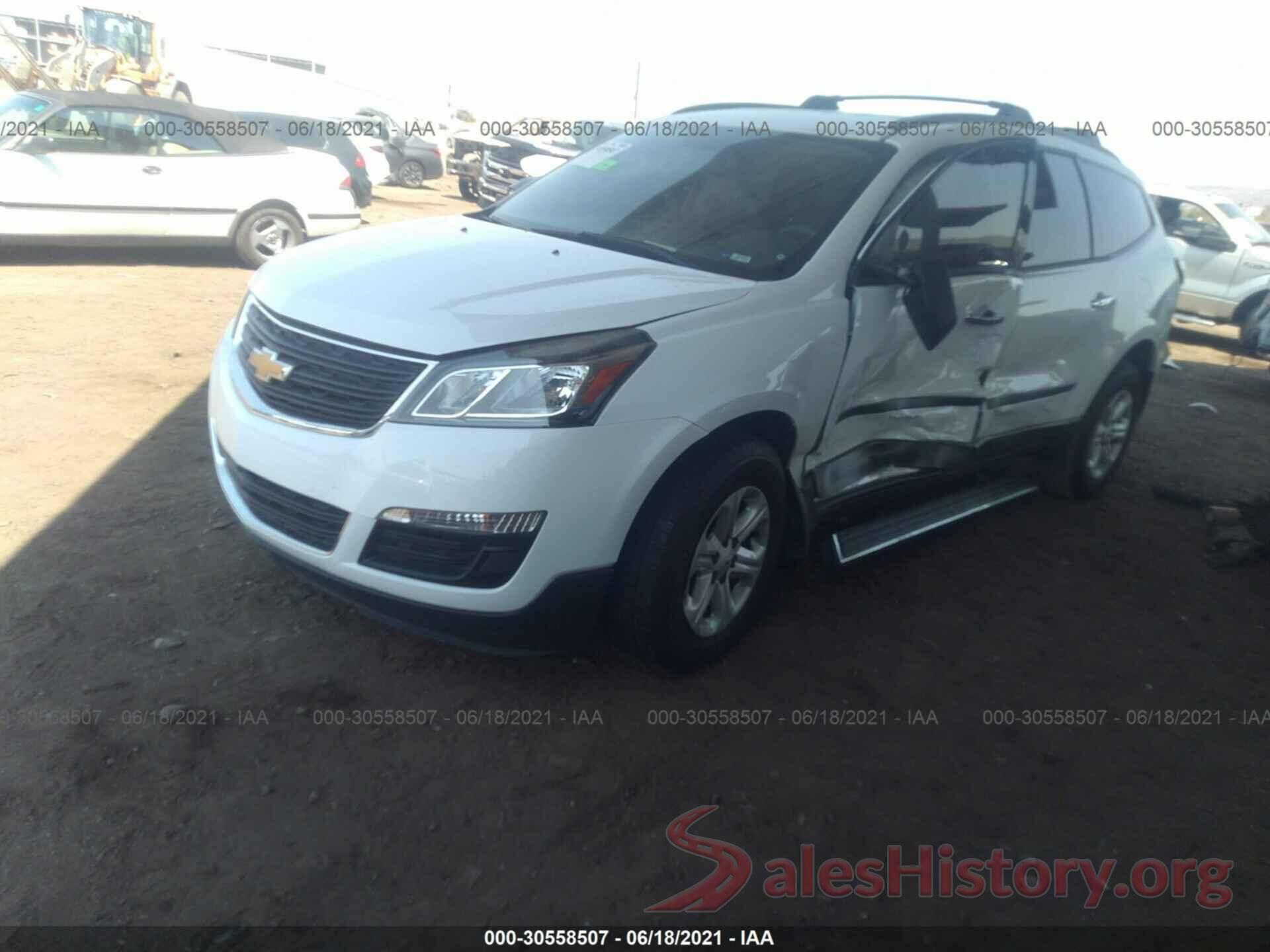 1GNKRFED7HJ103376 2017 CHEVROLET TRAVERSE