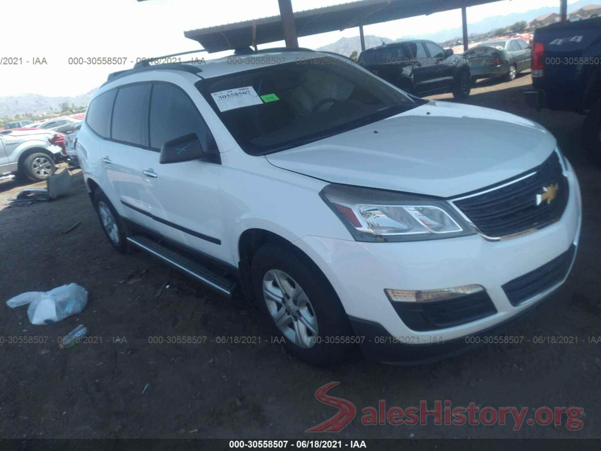 1GNKRFED7HJ103376 2017 CHEVROLET TRAVERSE