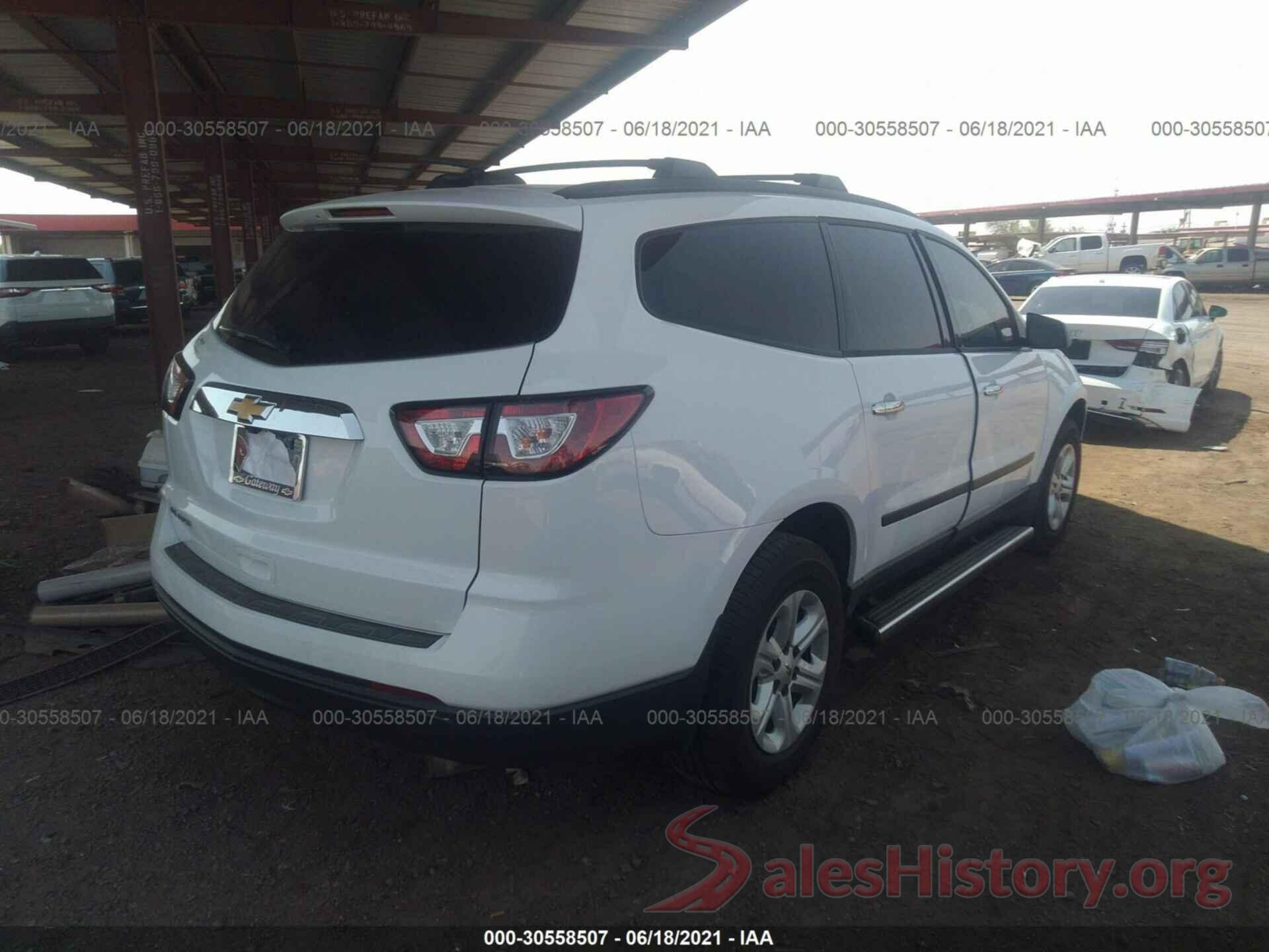 1GNKRFED7HJ103376 2017 CHEVROLET TRAVERSE