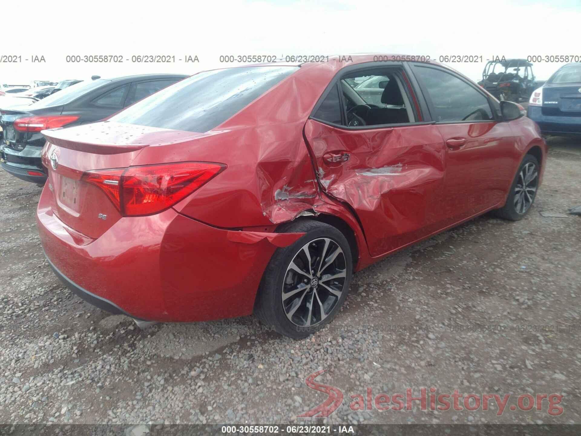 2T1BURHE1HC786037 2017 TOYOTA COROLLA