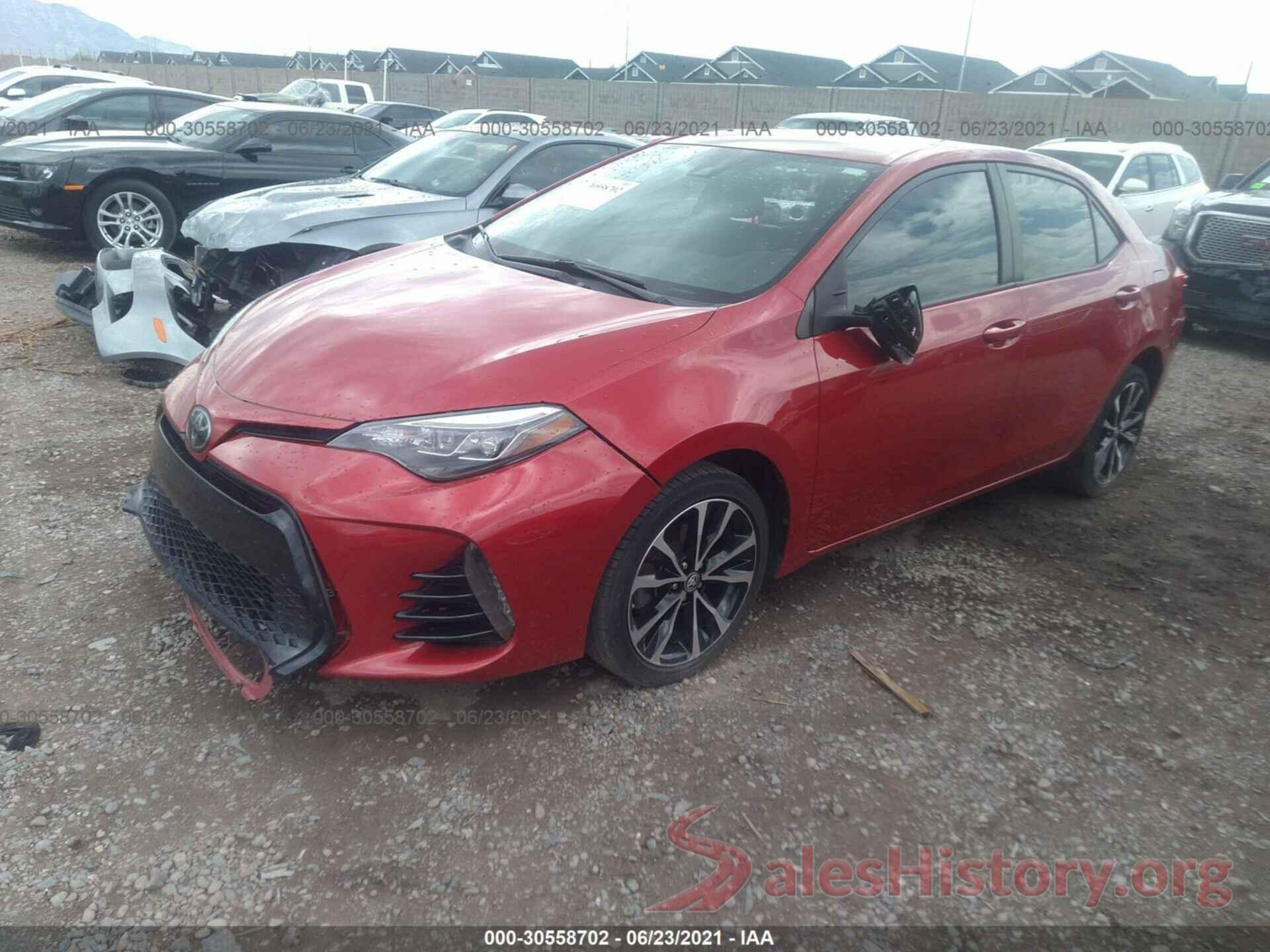 2T1BURHE1HC786037 2017 TOYOTA COROLLA