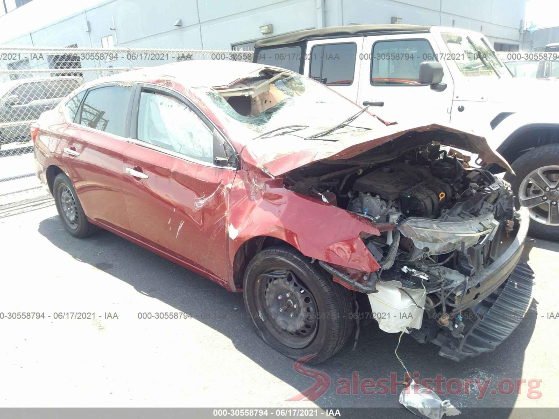 3N1AB7AP8GY332550 2016 NISSAN SENTRA