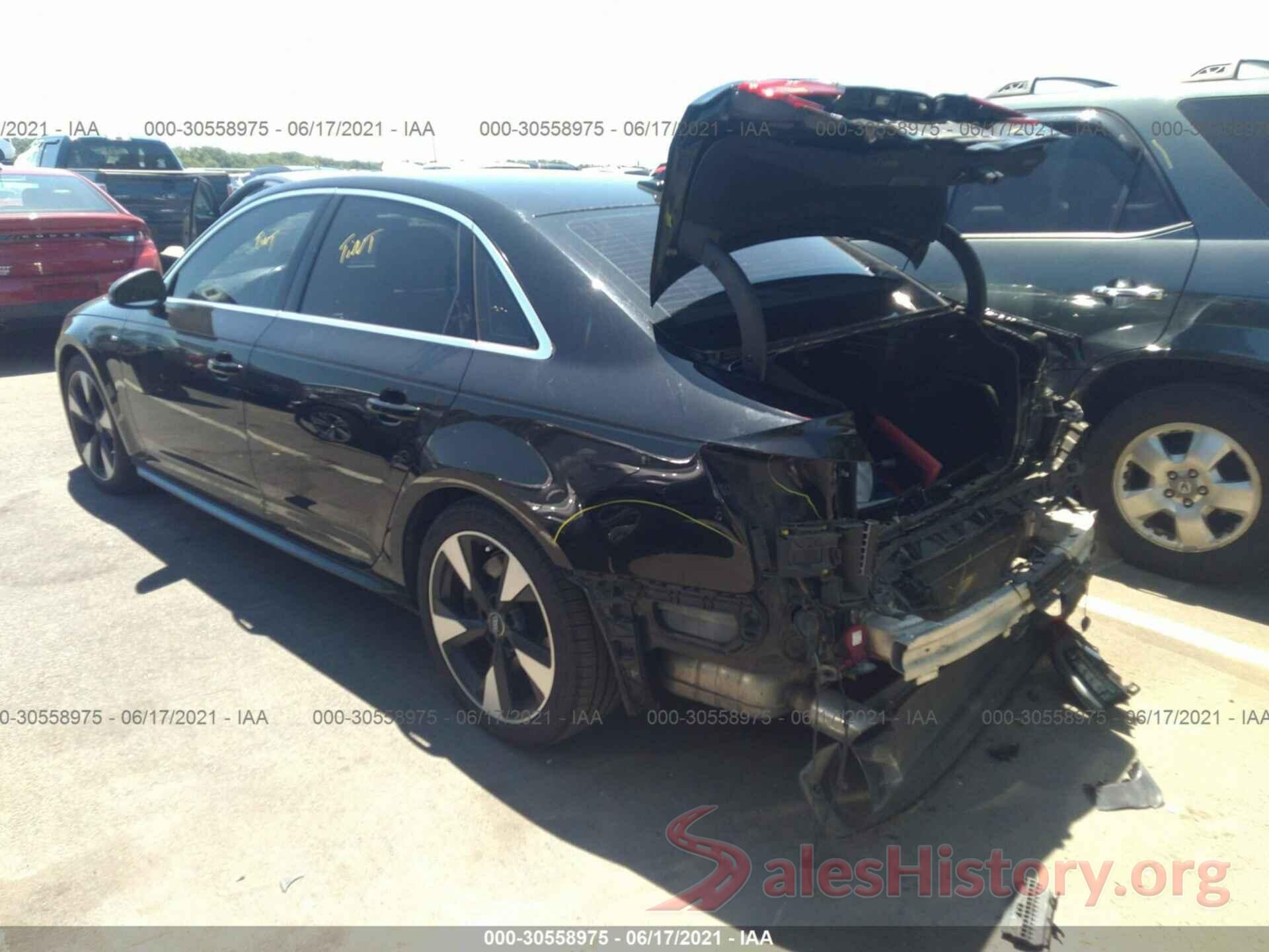 WAUENAF48HN003229 2017 AUDI A4