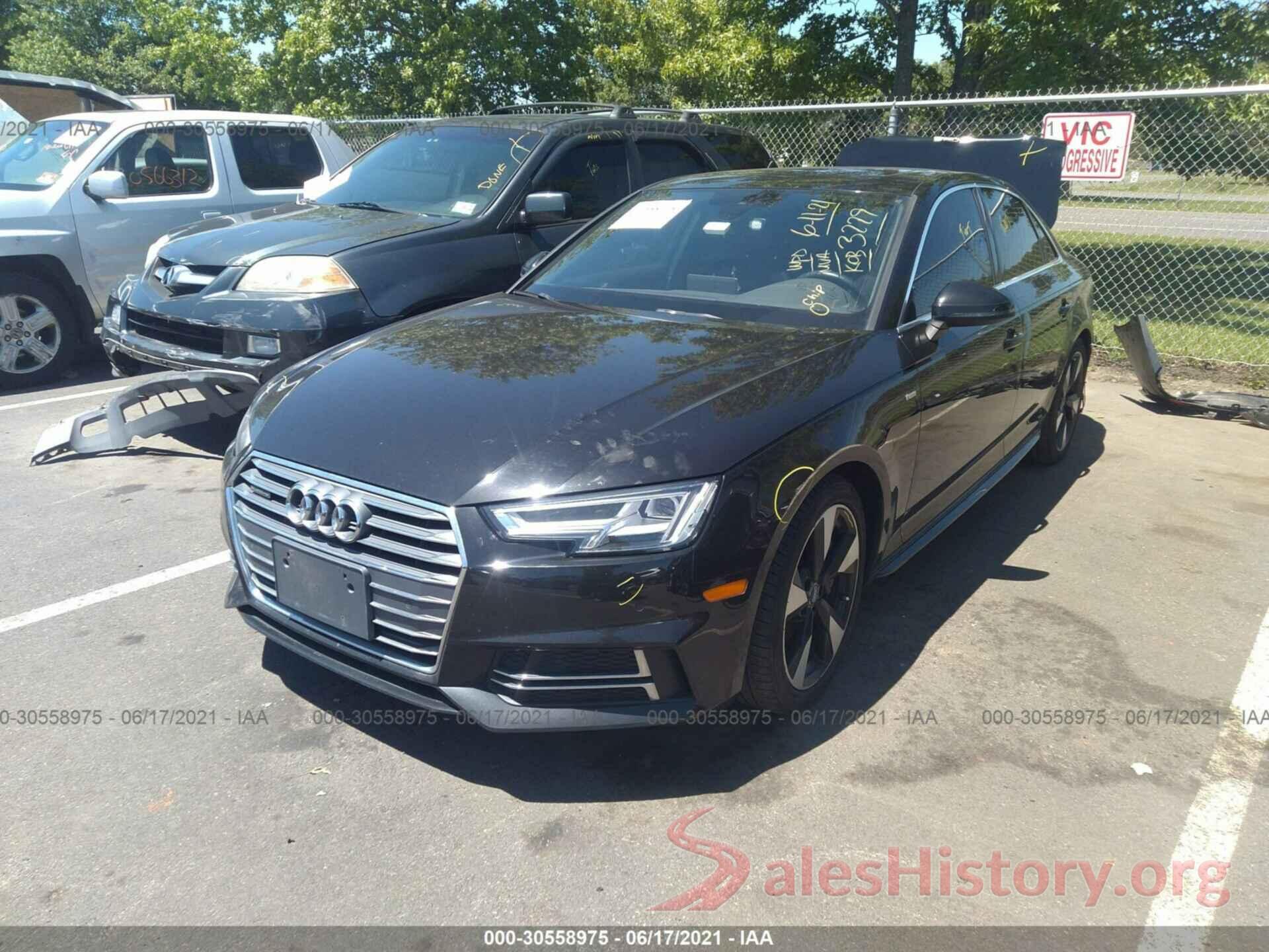 WAUENAF48HN003229 2017 AUDI A4