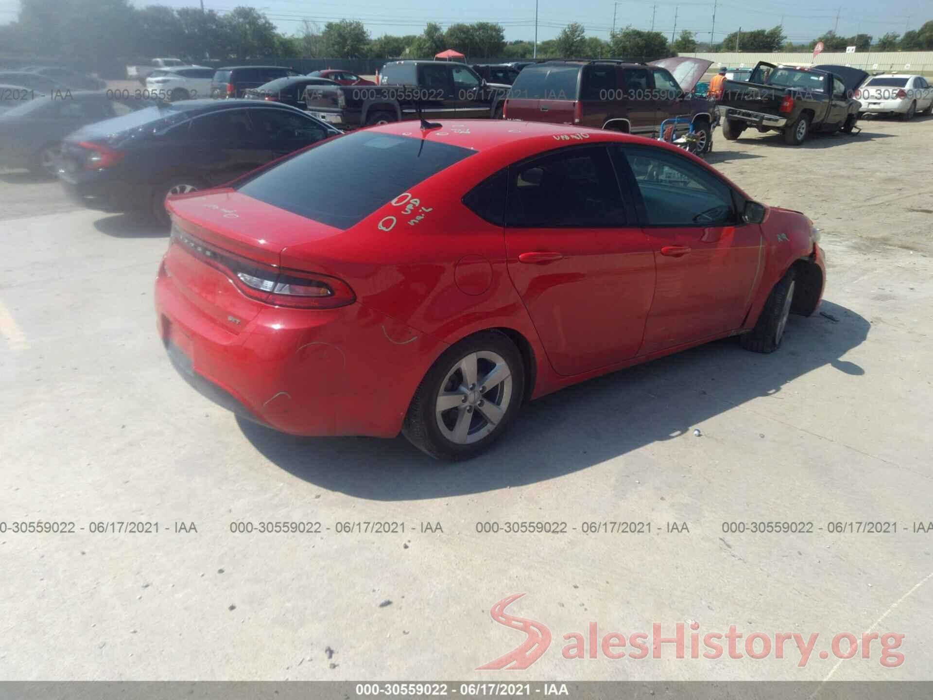 1C3CDFBB5GD623558 2016 DODGE DART