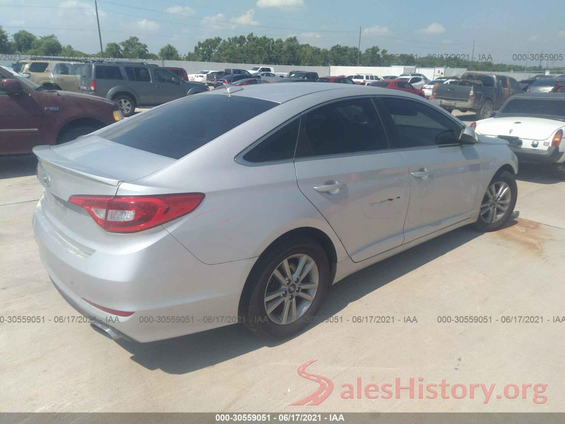 5NPE24AF2HH579095 2017 HYUNDAI SONATA