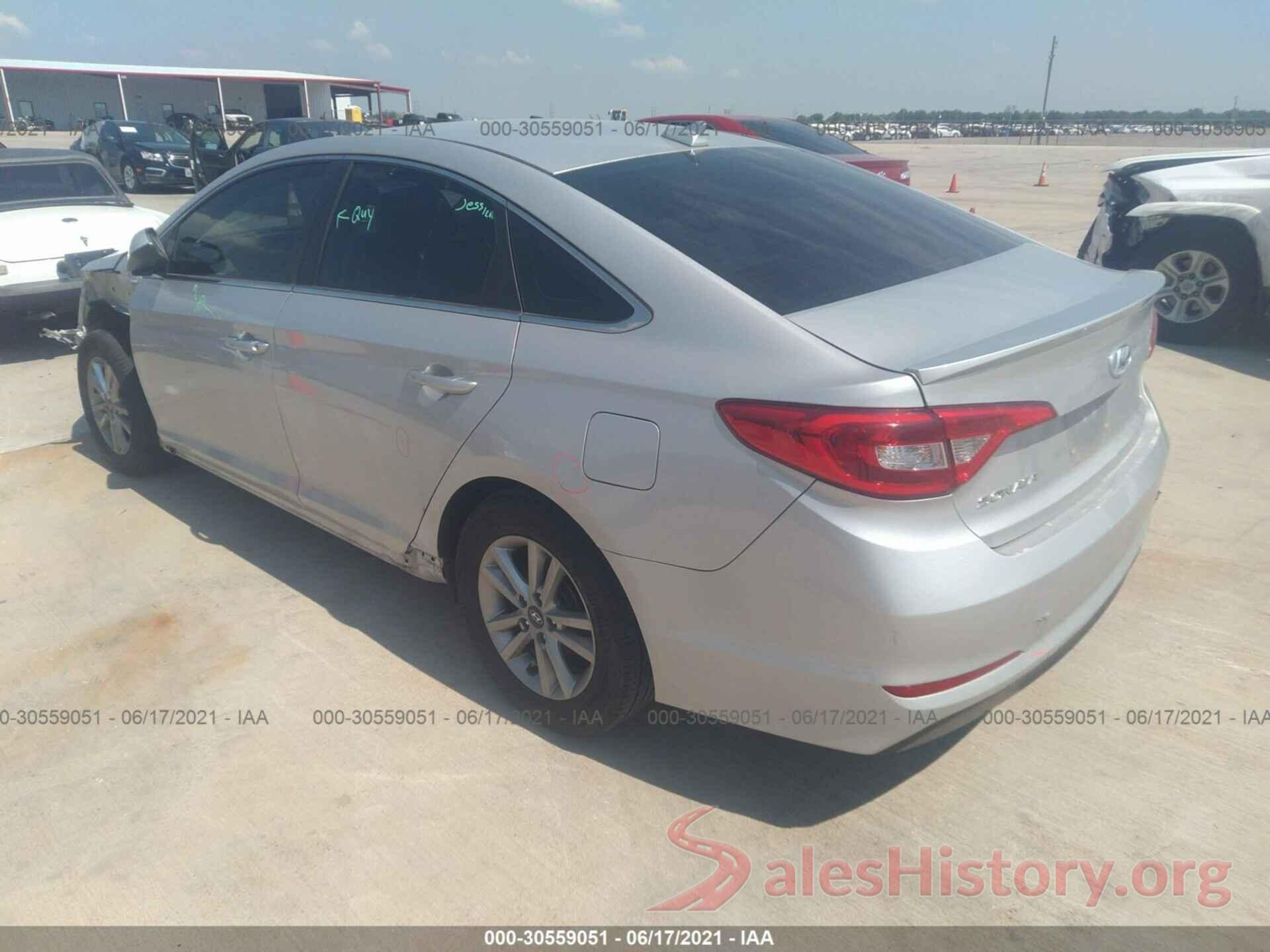 5NPE24AF2HH579095 2017 HYUNDAI SONATA