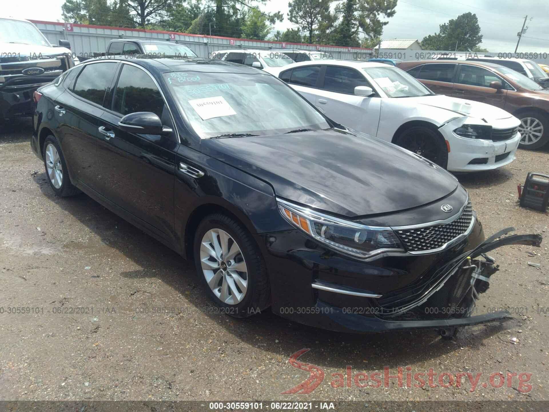 5XXGU4L30GG034805 2016 KIA OPTIMA