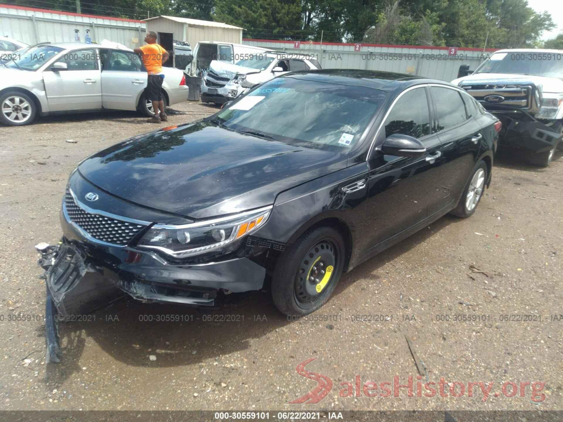 5XXGU4L30GG034805 2016 KIA OPTIMA