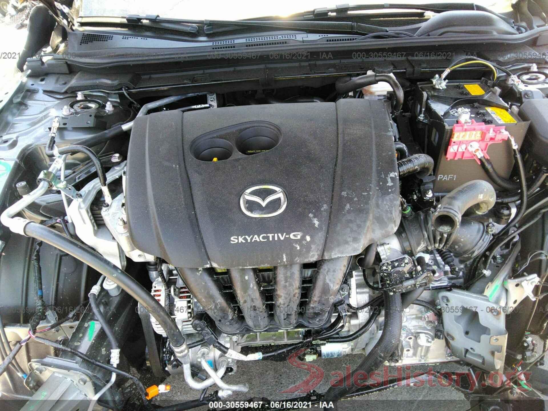 JM1BPAML3M1338345 2021 MAZDA MAZDA3 HATCHBACK