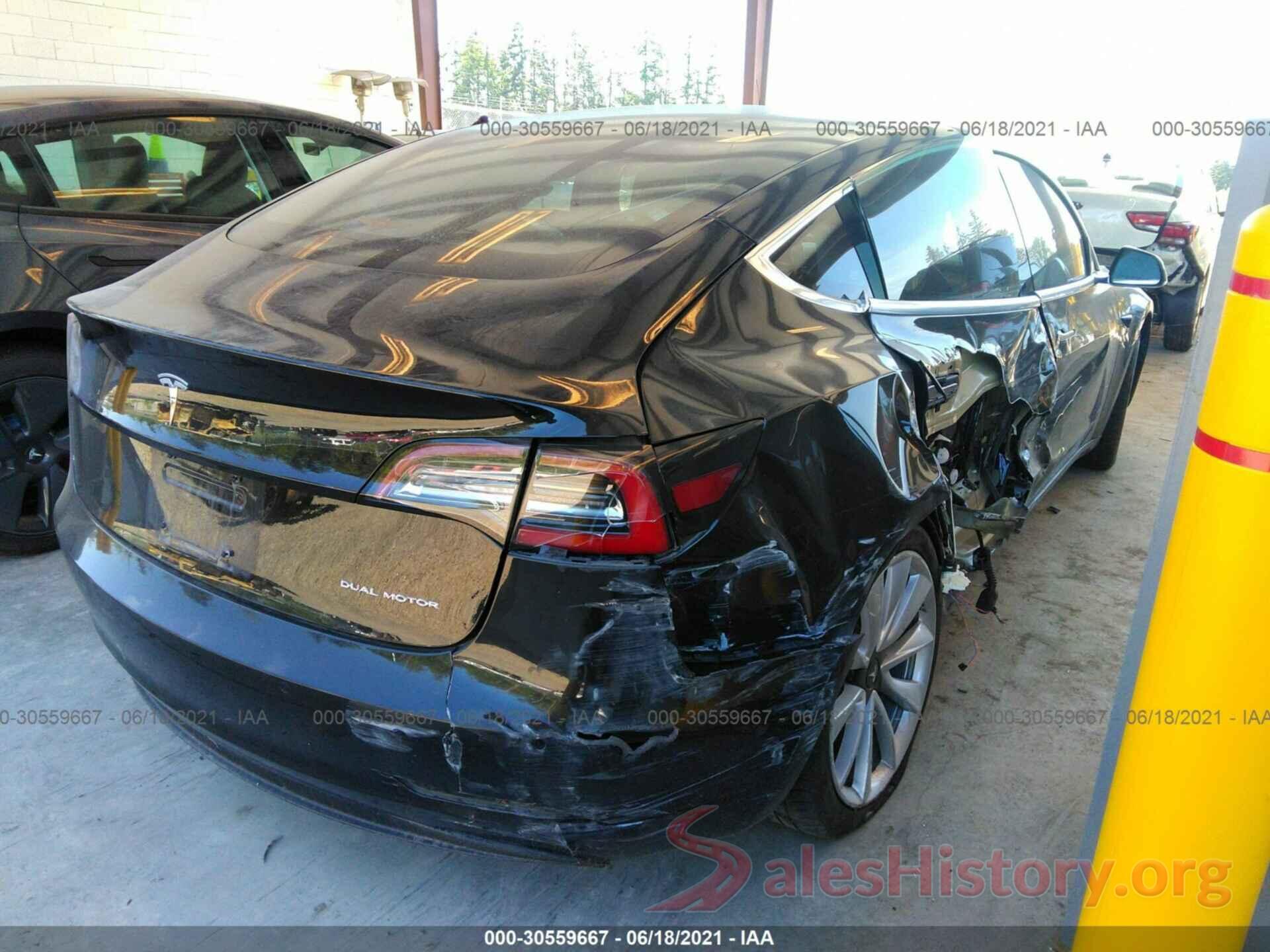 5YJ3E1EB3JF071596 2018 TESLA MODEL 3