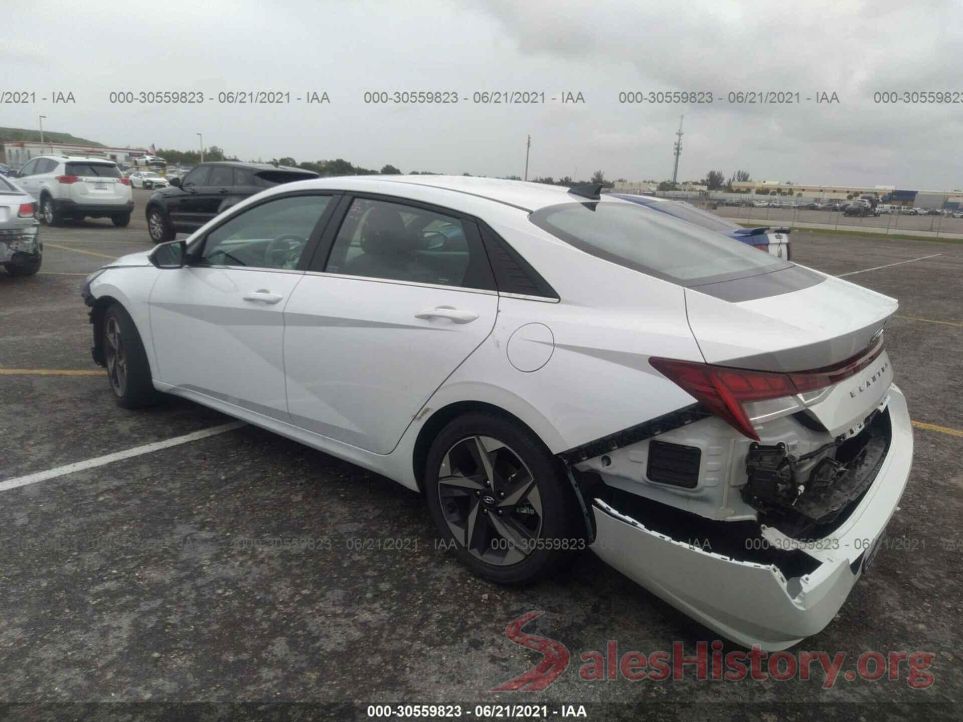 5NPLN4AGXMH029810 2021 HYUNDAI ELANTRA