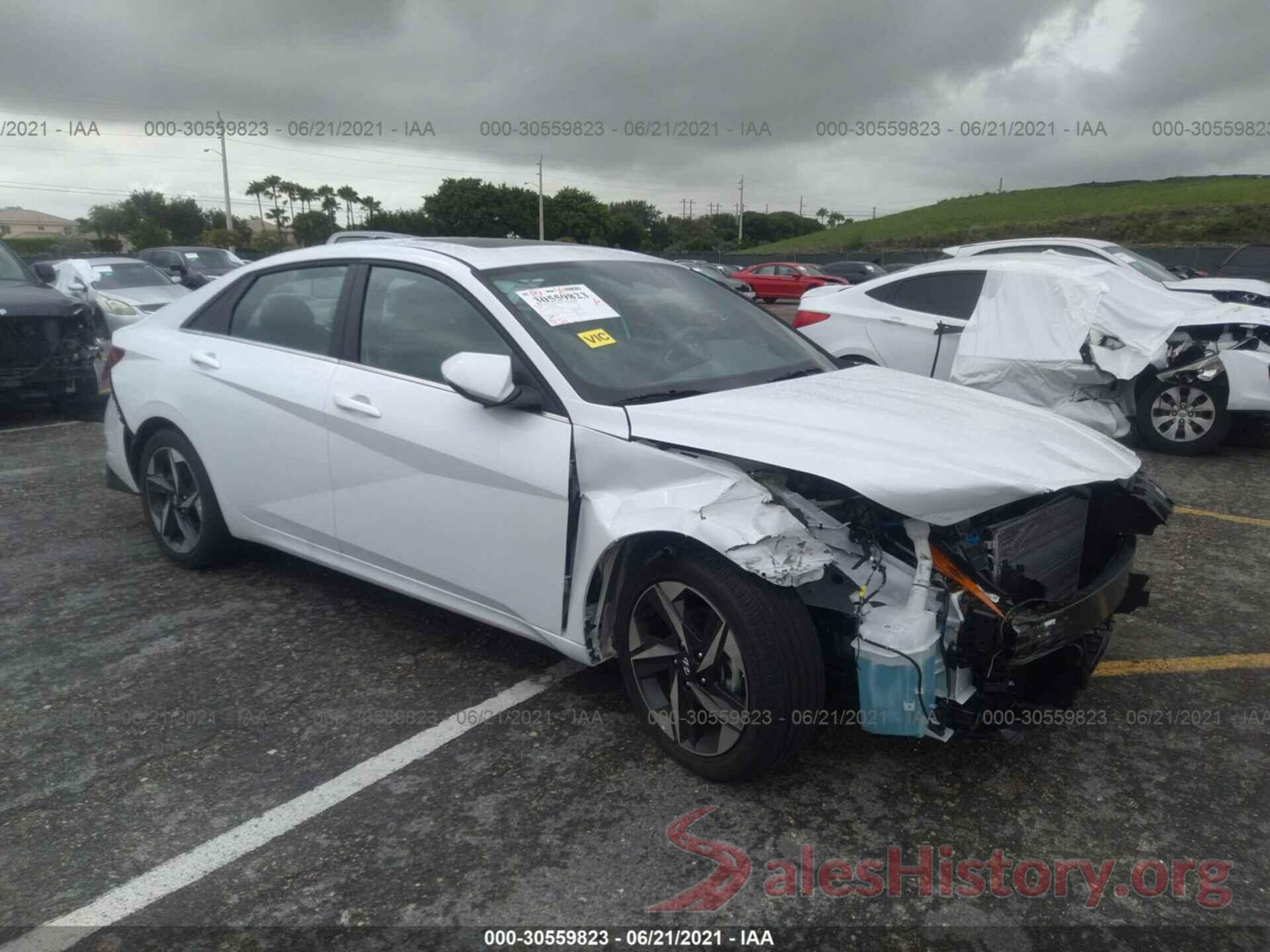 5NPLN4AGXMH029810 2021 HYUNDAI ELANTRA