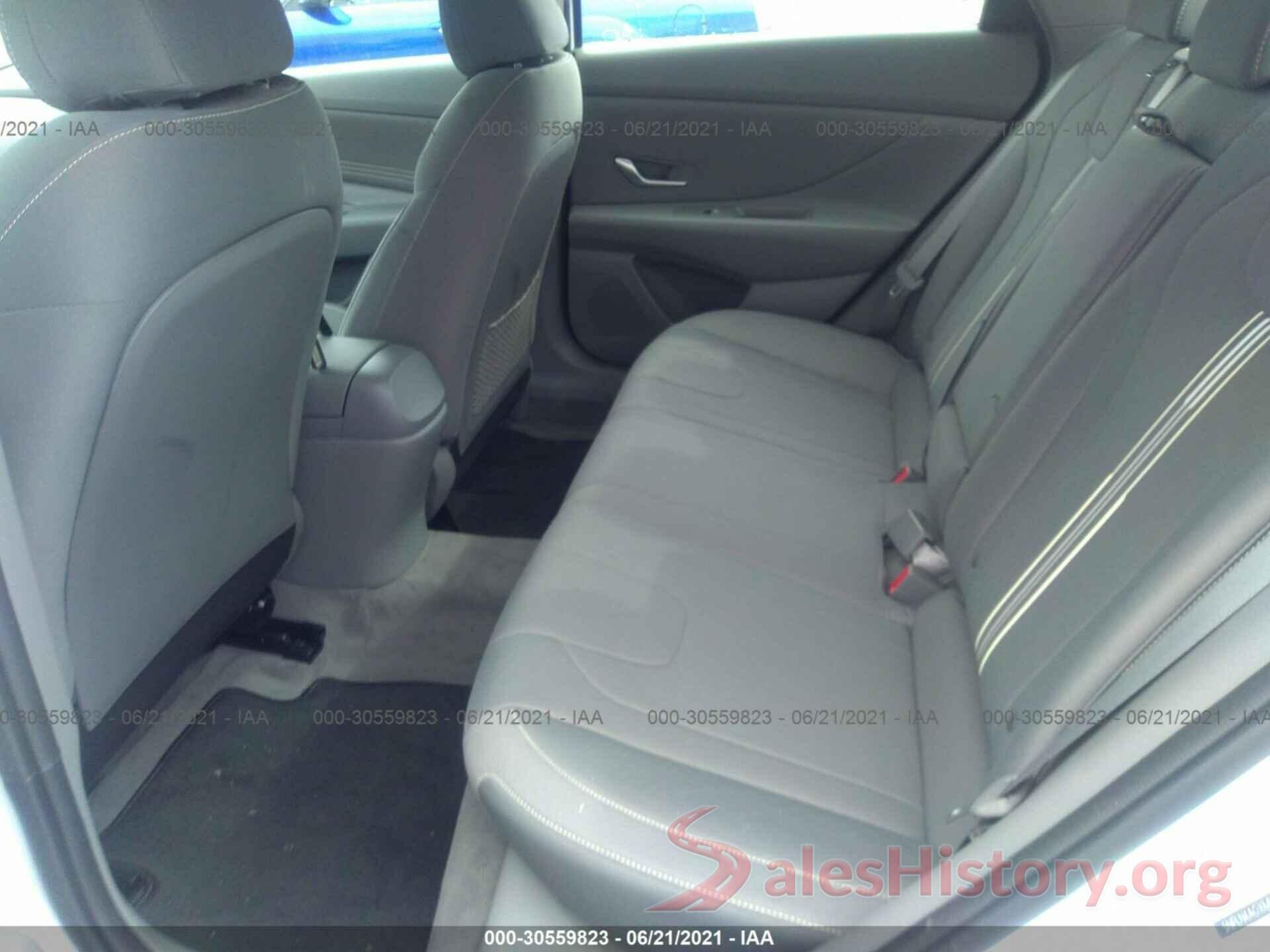 5NPLN4AGXMH029810 2021 HYUNDAI ELANTRA