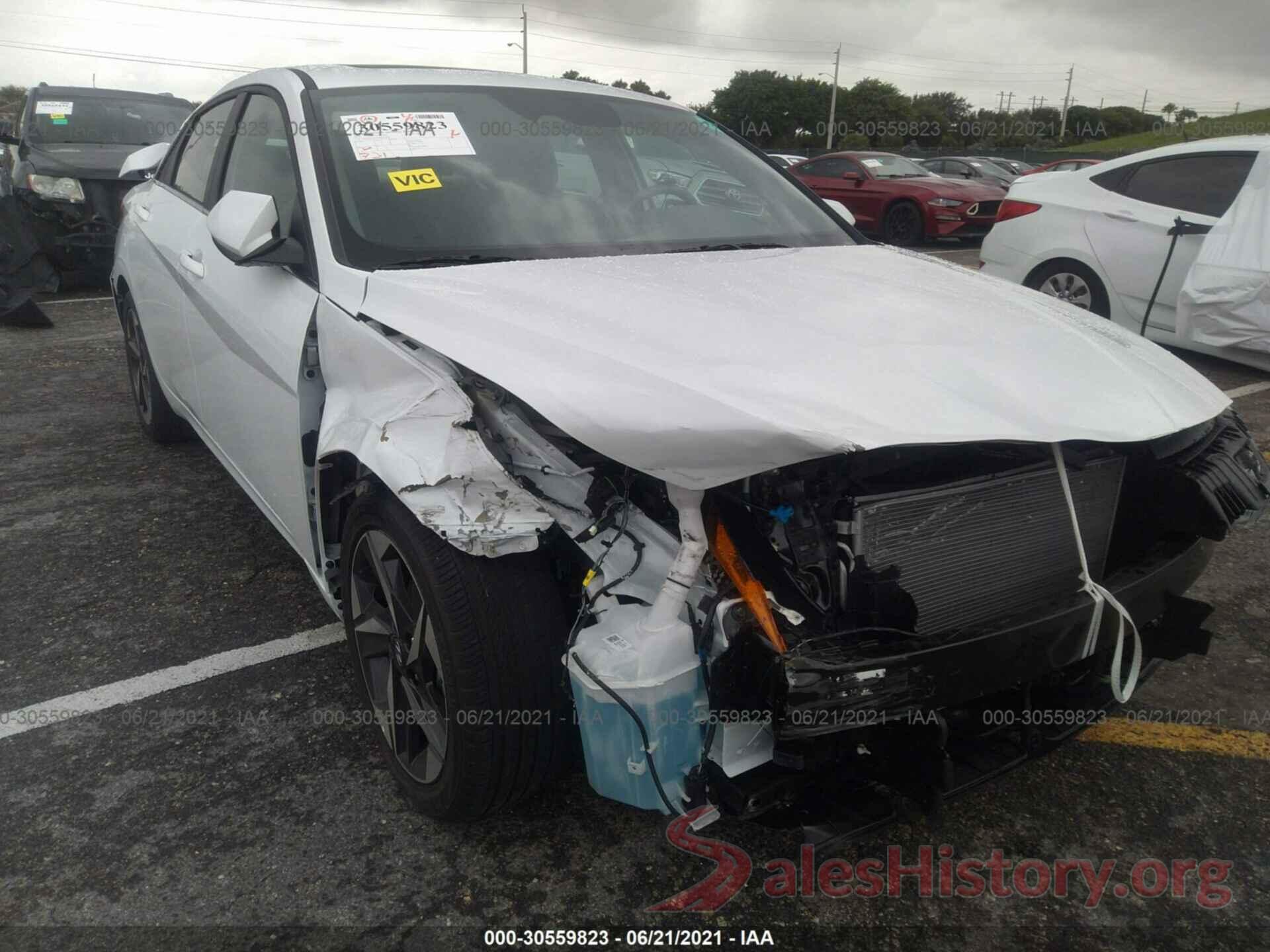 5NPLN4AGXMH029810 2021 HYUNDAI ELANTRA