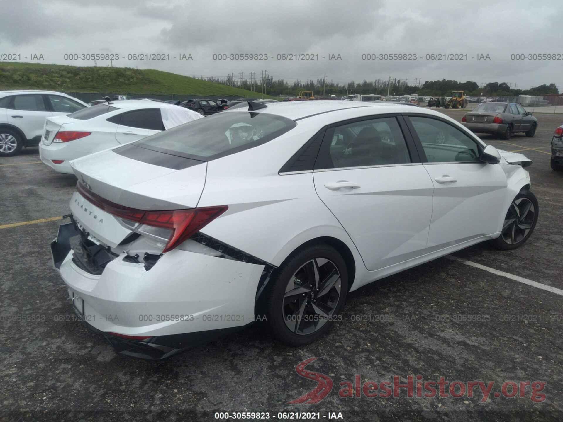 5NPLN4AGXMH029810 2021 HYUNDAI ELANTRA