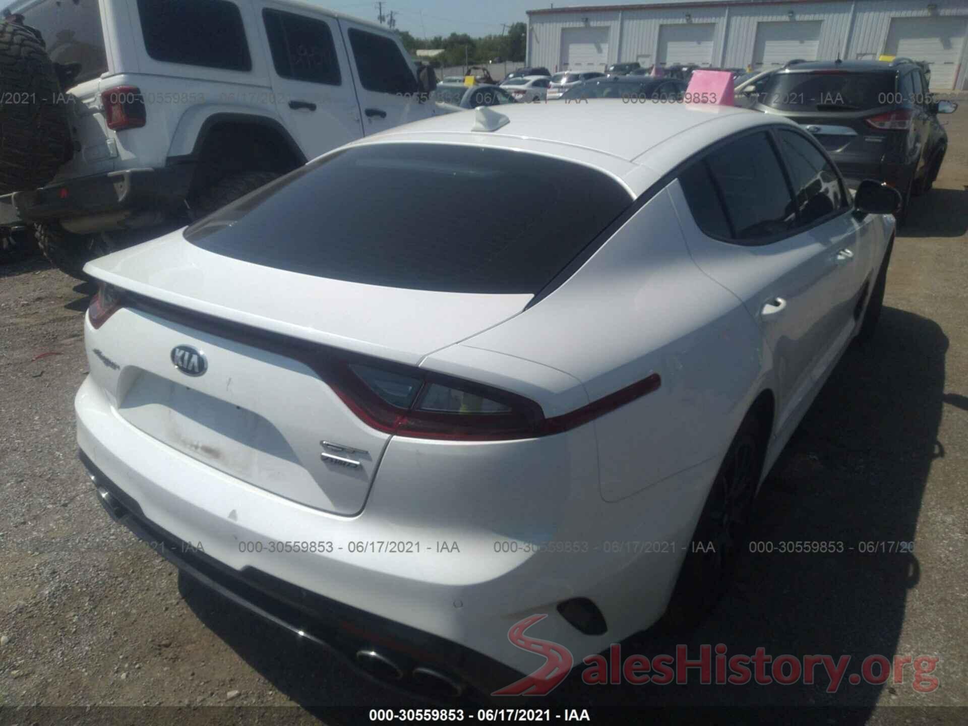 KNAE35LCXJ6035642 2018 KIA STINGER