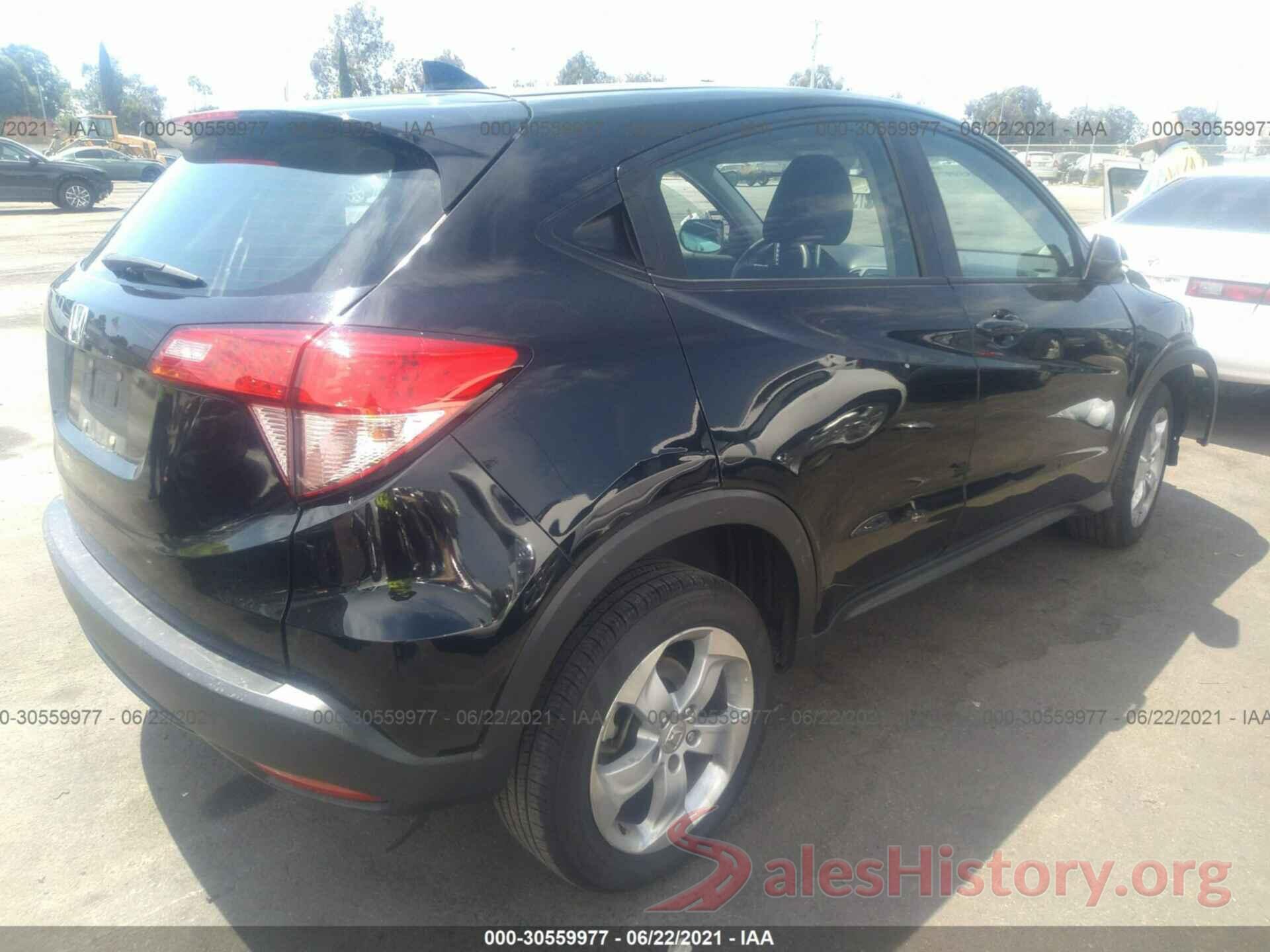 3CZRU5H36GM739818 2016 HONDA HR-V