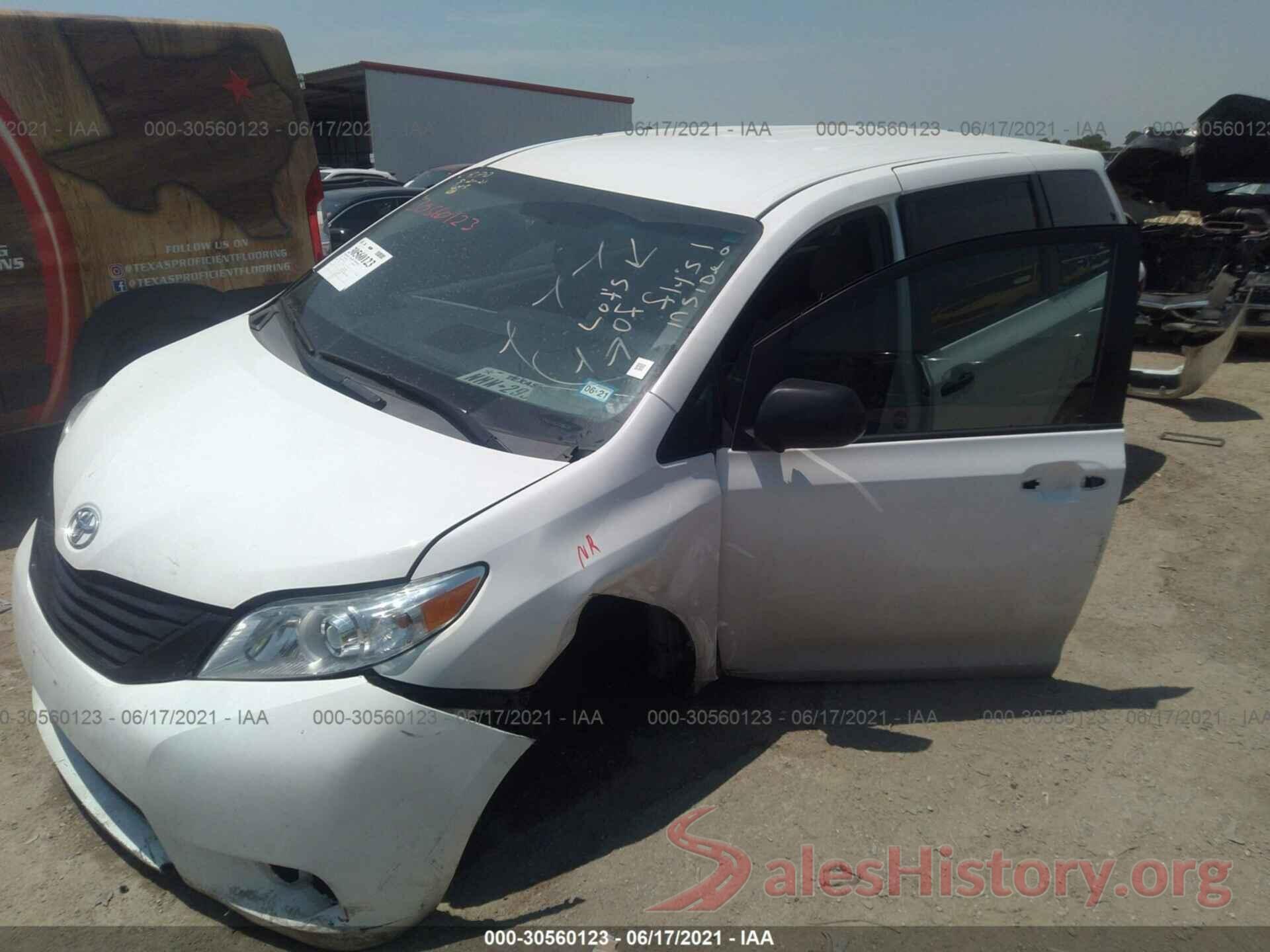 5TDZZ3DC9HS849250 2017 TOYOTA SIENNA