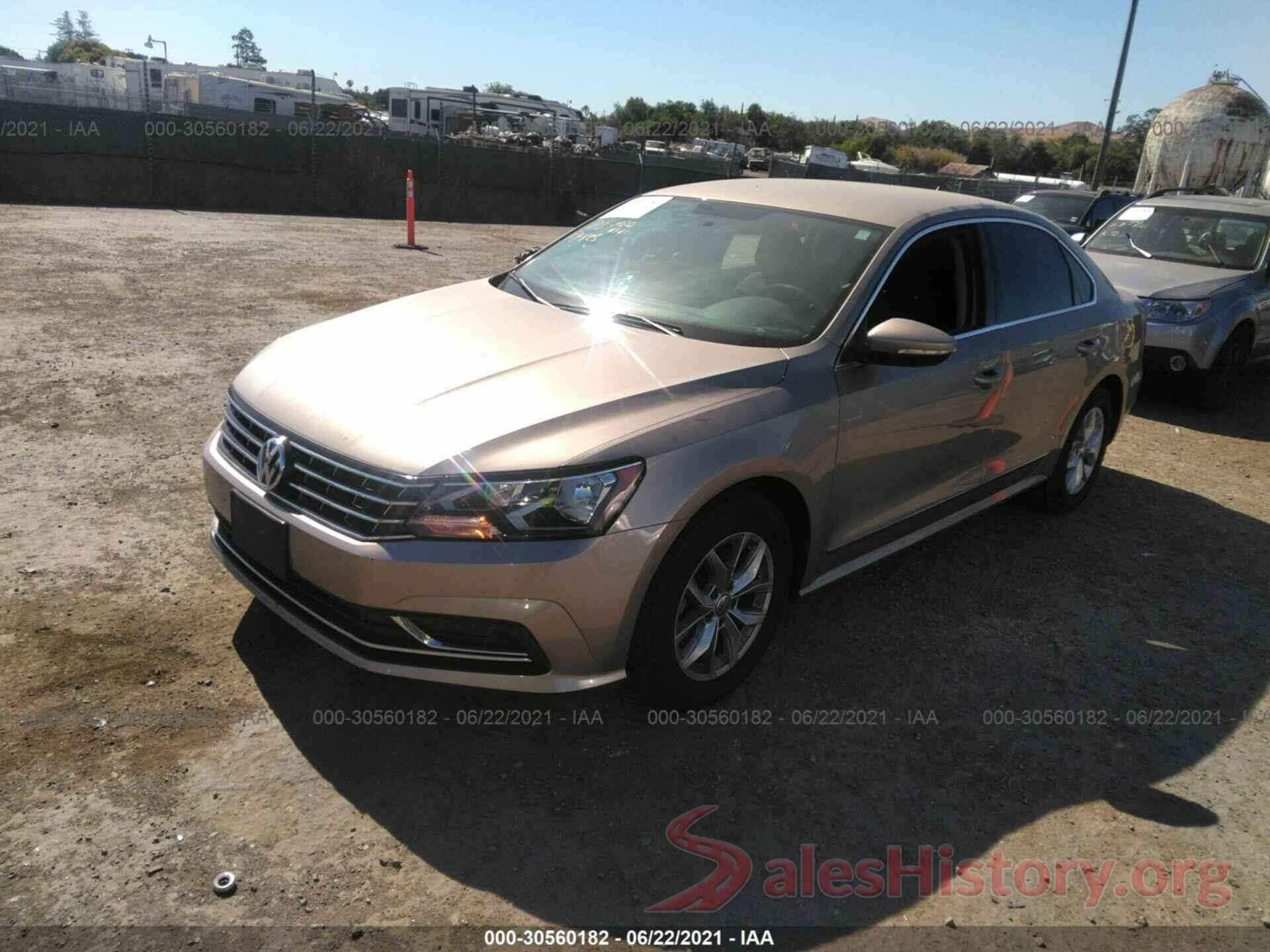 1VWAT7A36GC052560 2016 VOLKSWAGEN PASSAT