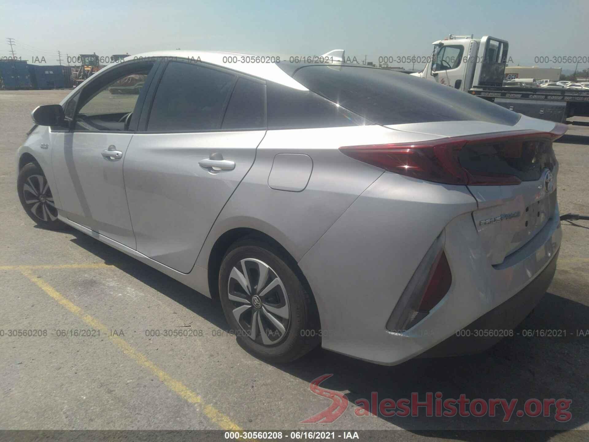 JTDKARFP2K3106255 2019 TOYOTA PRIUS PRIME