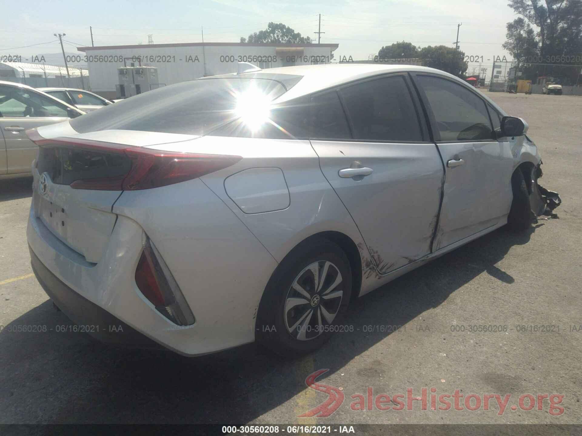 JTDKARFP2K3106255 2019 TOYOTA PRIUS PRIME