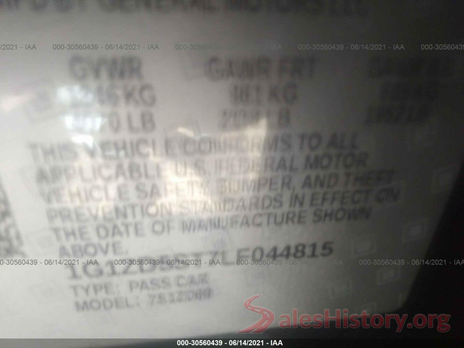 1G1ZD5ST7LF044815 2020 CHEVROLET MALIBU