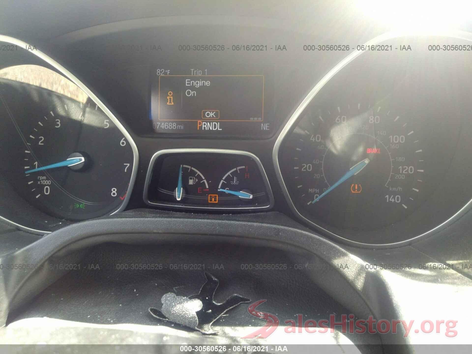 1FADP3F27HL308824 2017 FORD FOCUS