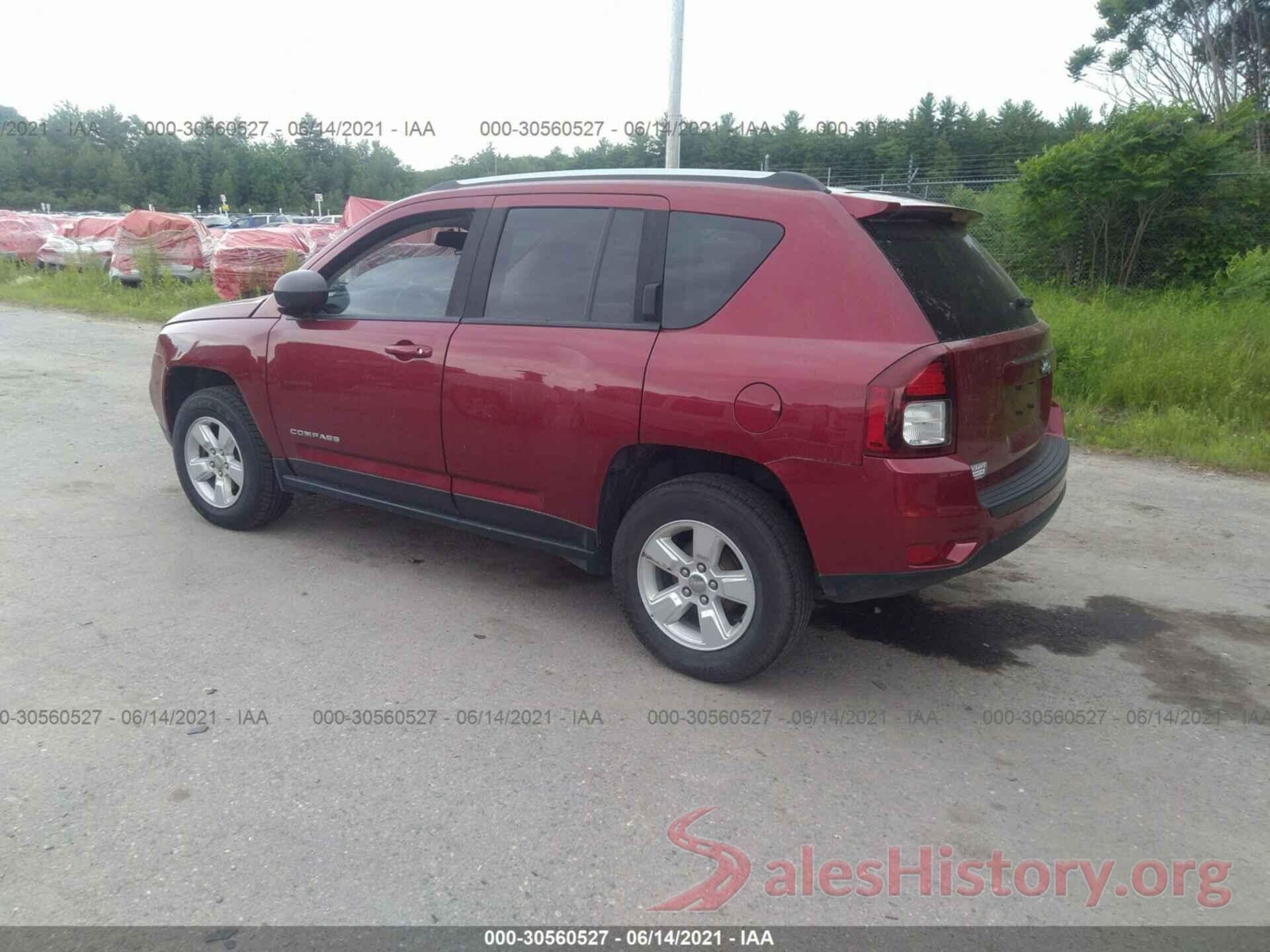 1C4NJCBA3GD705842 2016 JEEP COMPASS