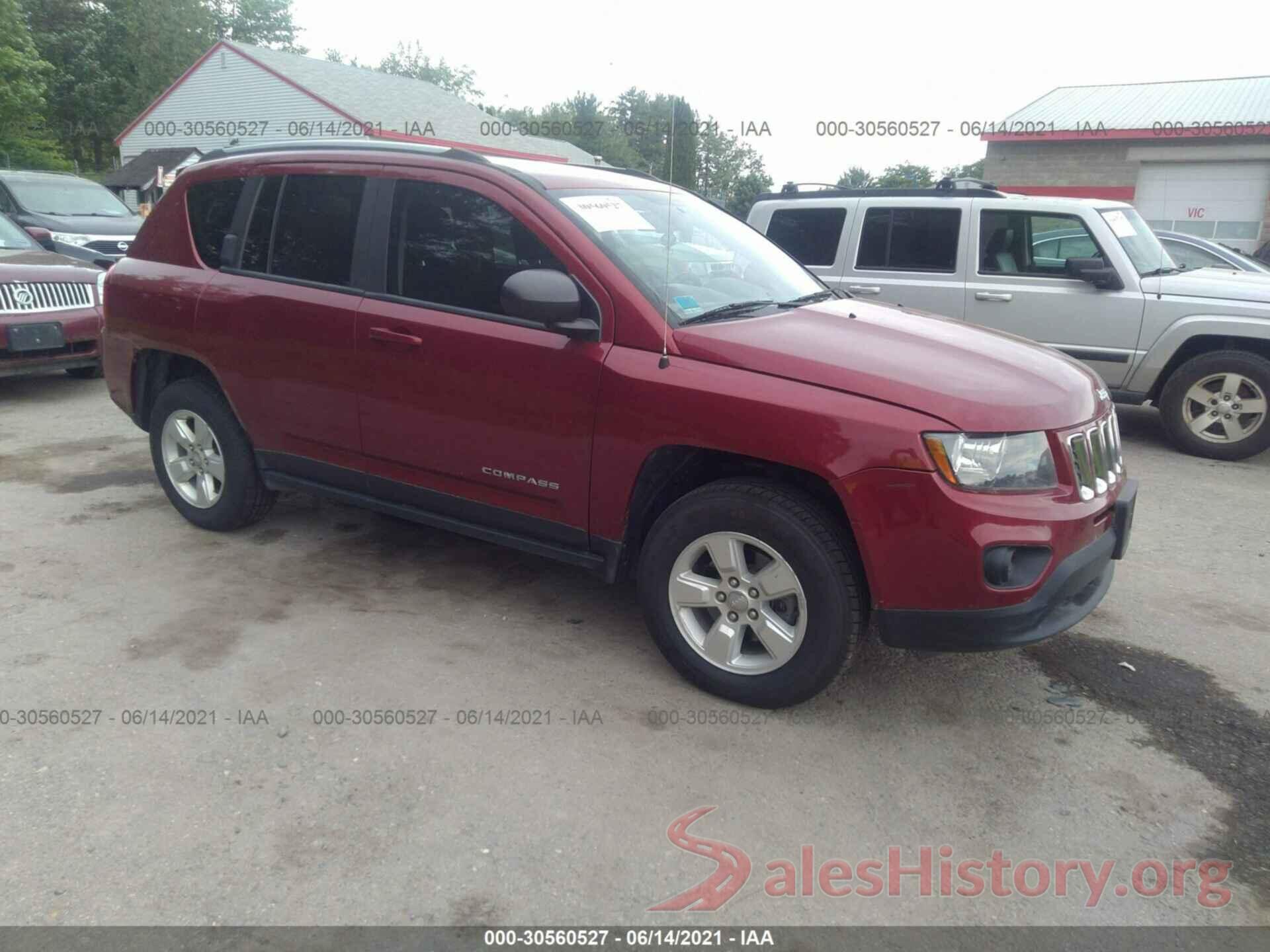 1C4NJCBA3GD705842 2016 JEEP COMPASS