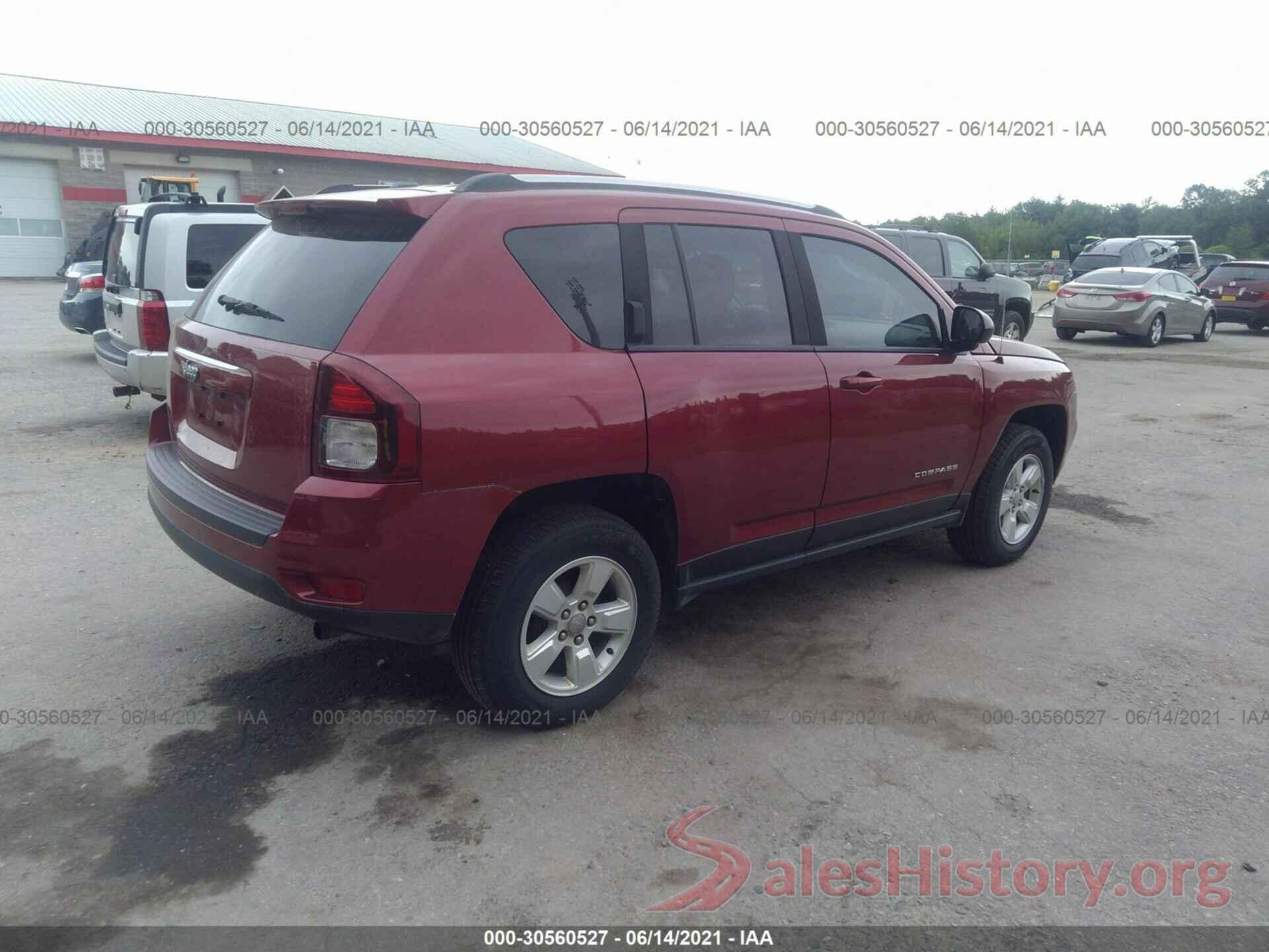 1C4NJCBA3GD705842 2016 JEEP COMPASS