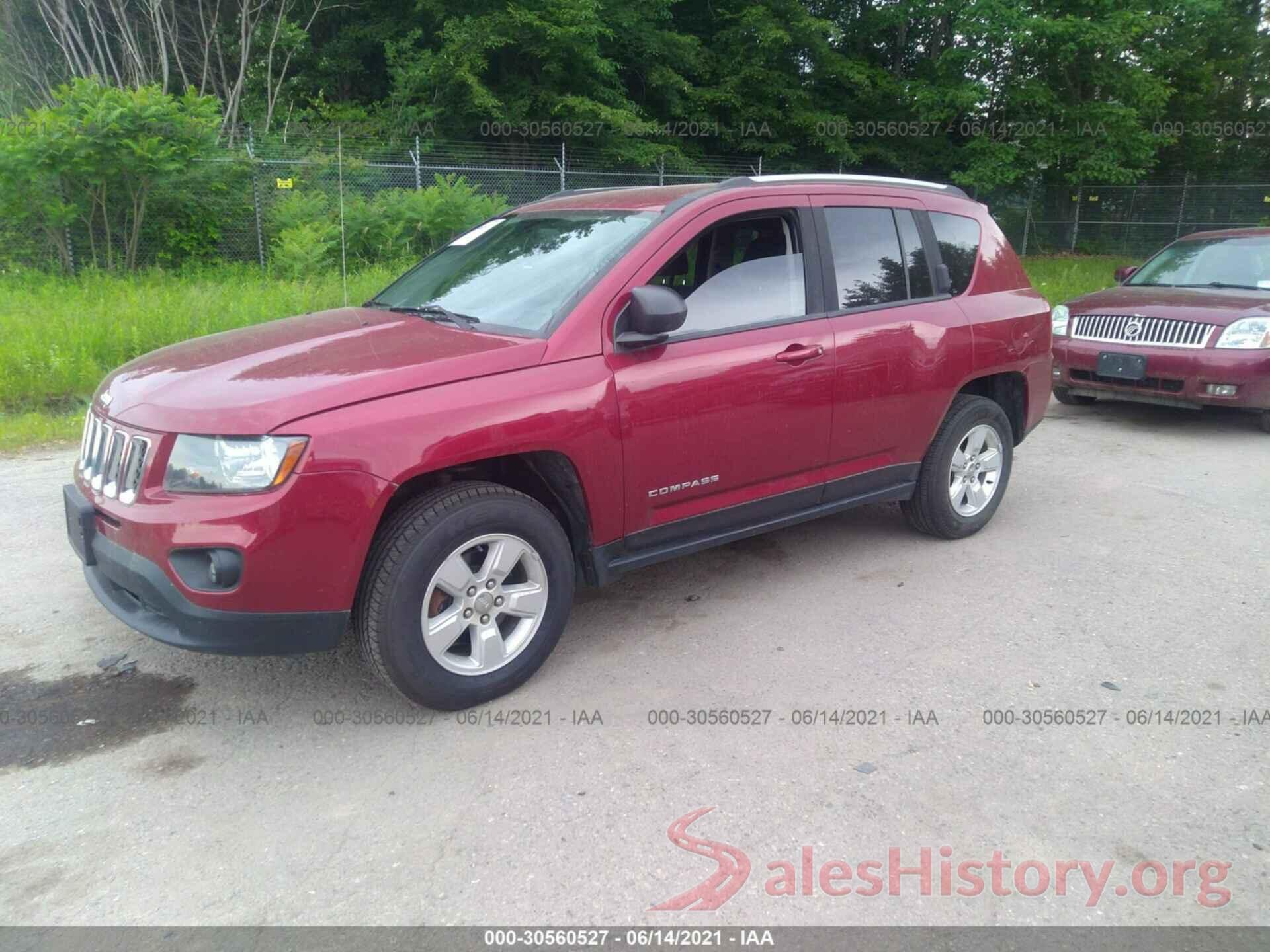 1C4NJCBA3GD705842 2016 JEEP COMPASS