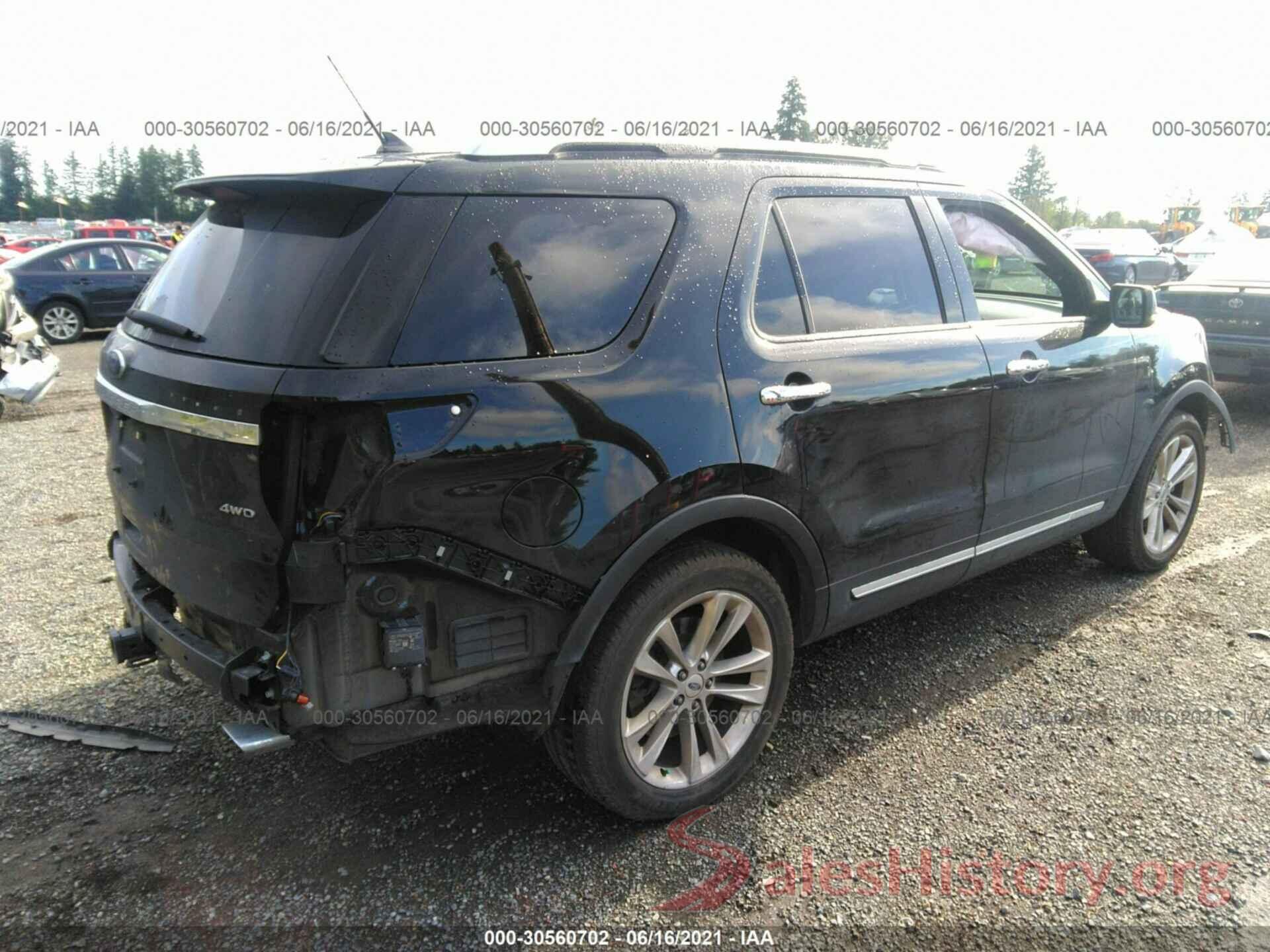 1FM5K8F8XJGA14956 2018 FORD EXPLORER