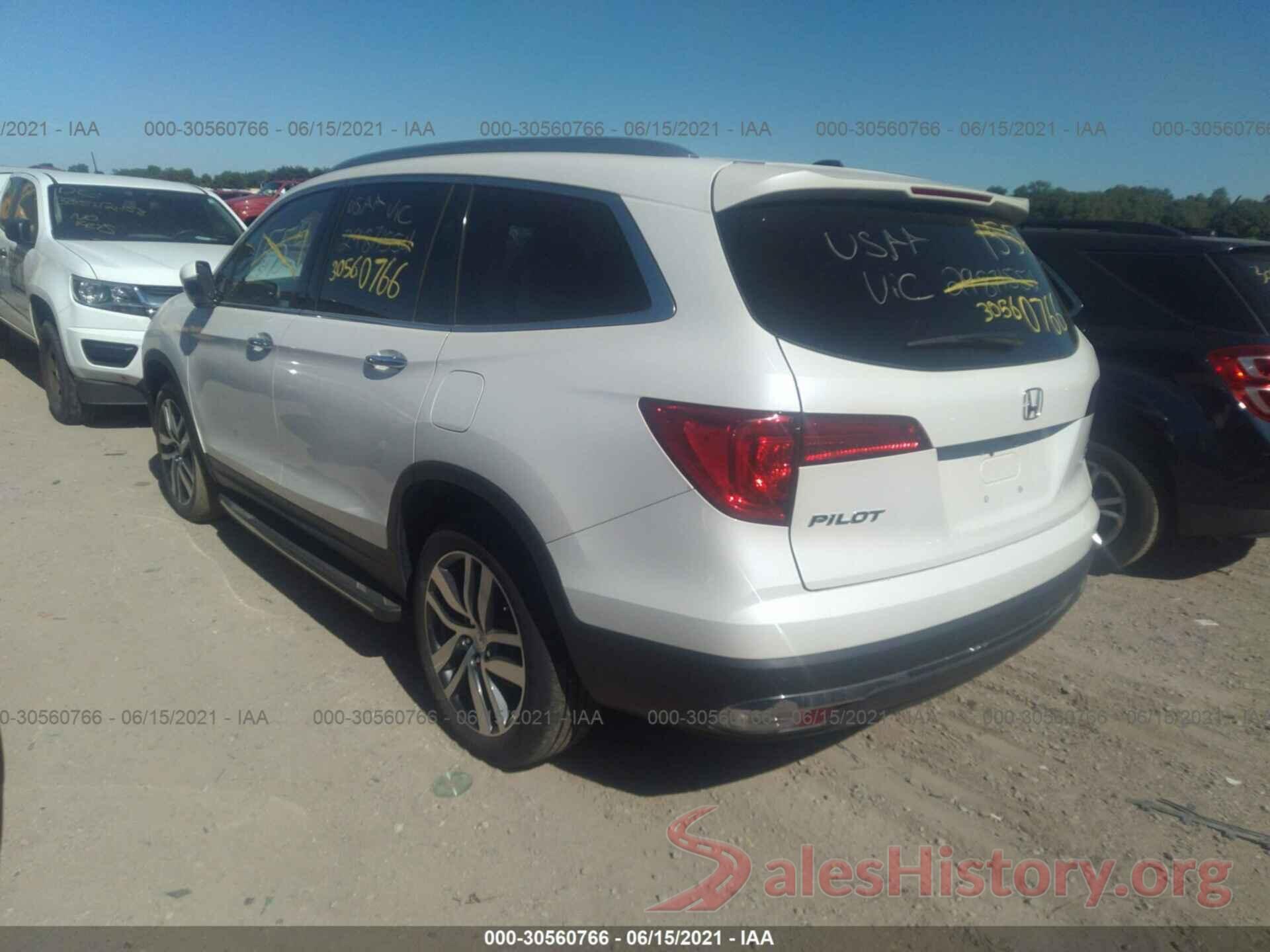 5FNYF6H93JB070392 2018 HONDA PILOT