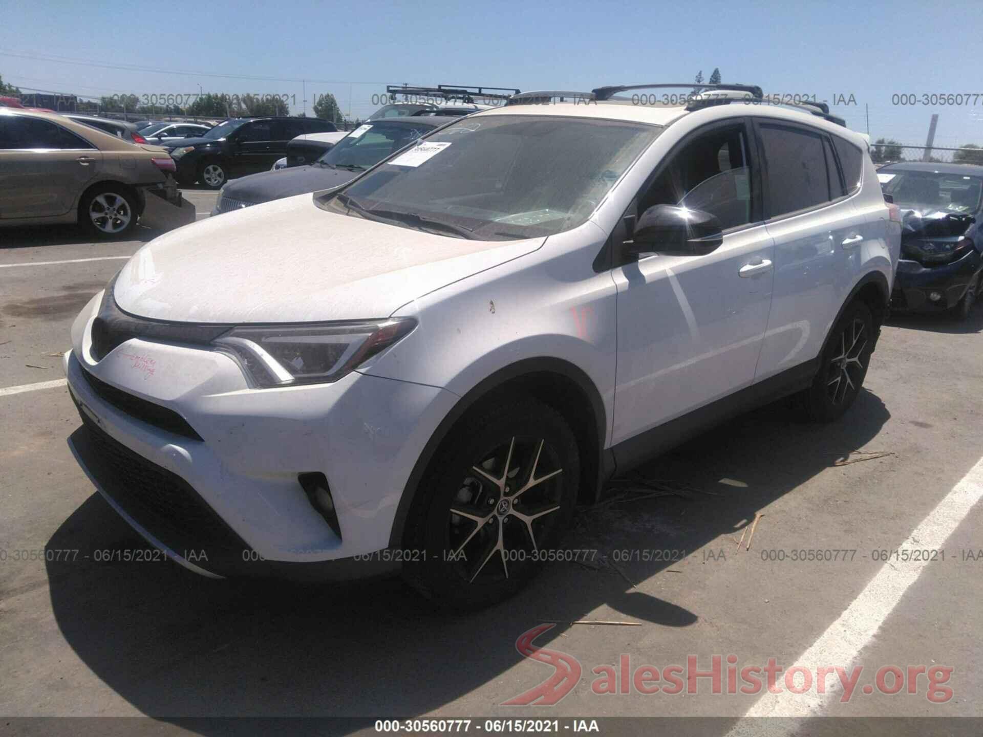 2T3JFREV4GW436187 2016 TOYOTA RAV4