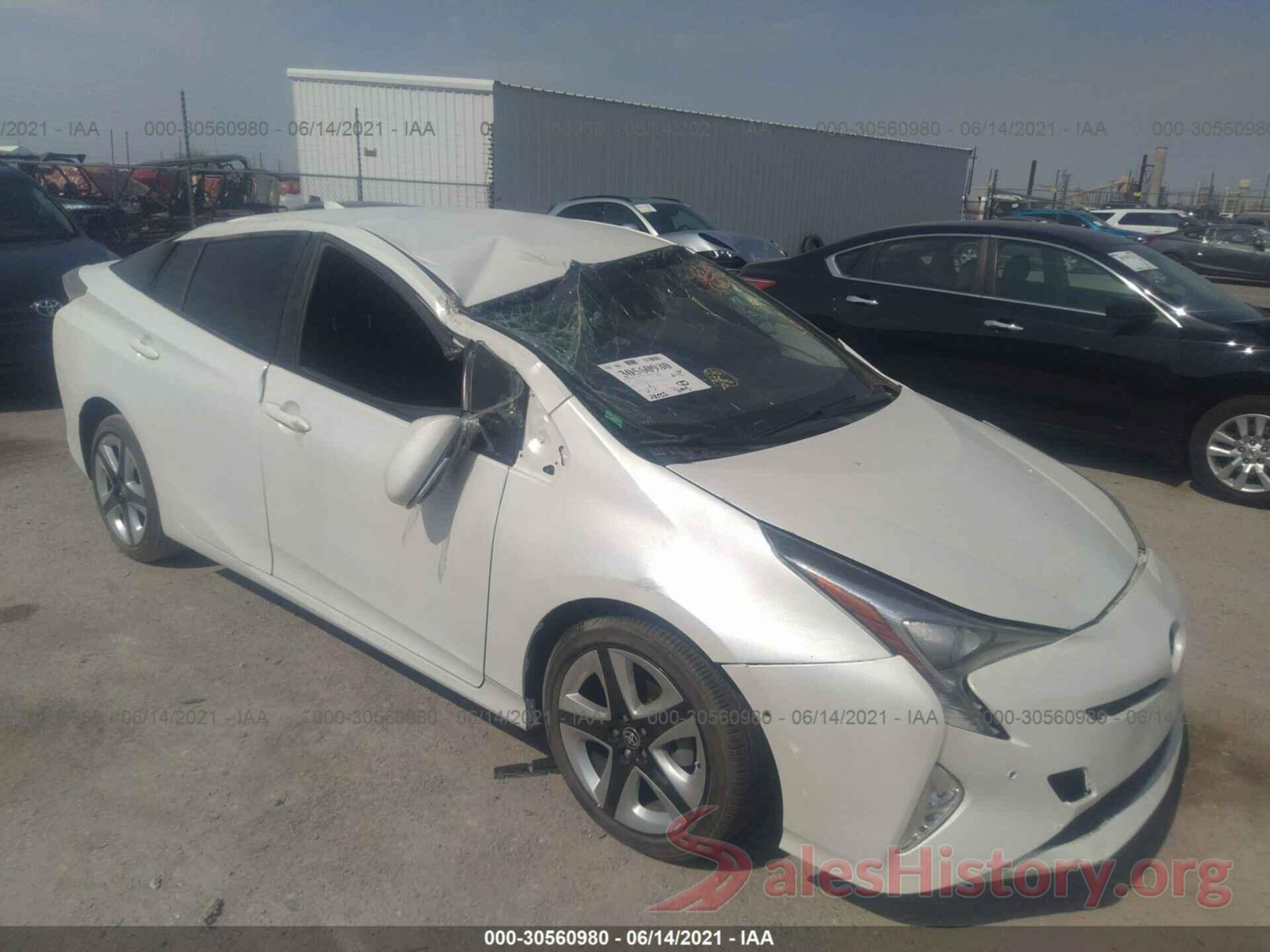 JTDKARFU6H3042011 2017 TOYOTA PRIUS